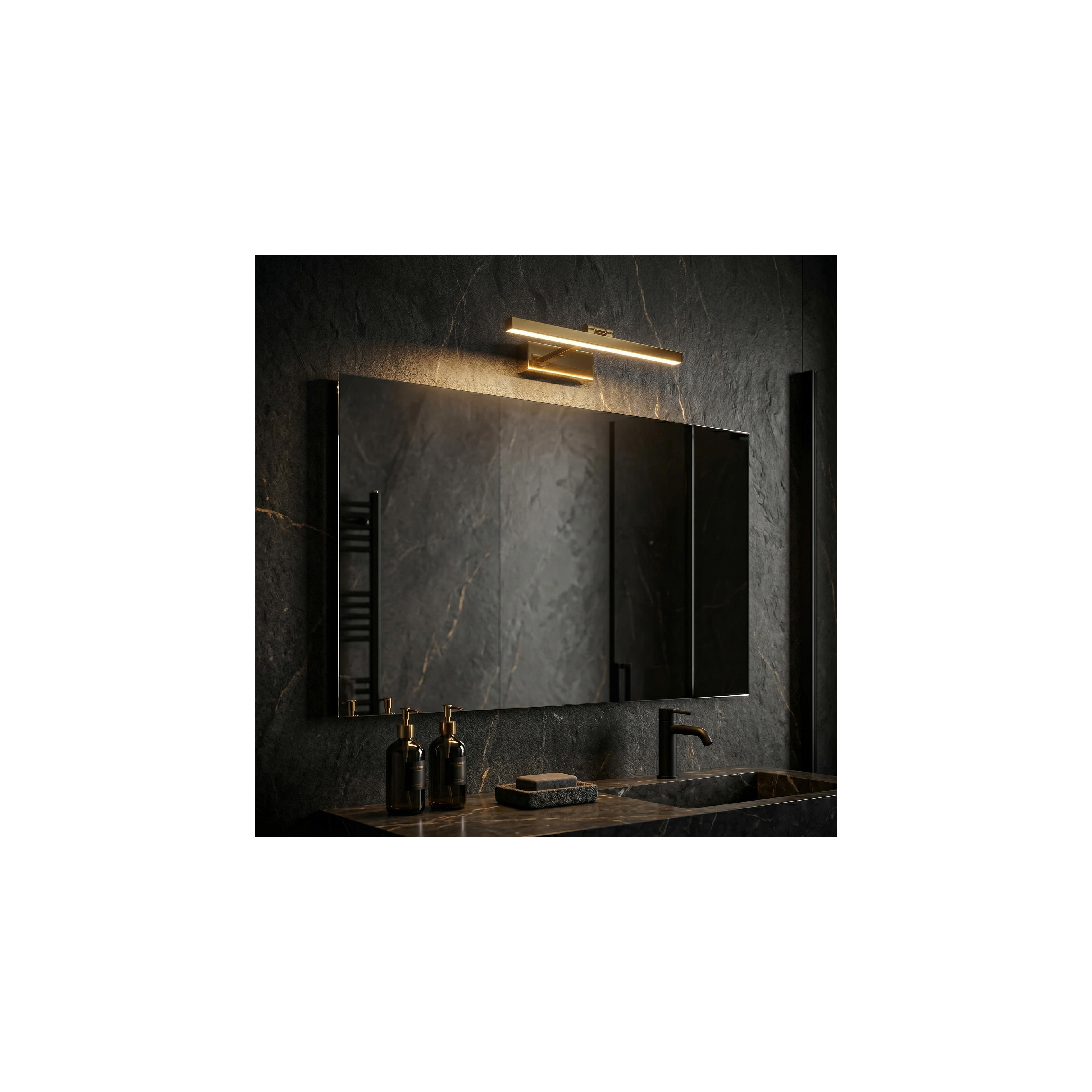 Bathroom LED wall sconce APP1860-1W 40cm GOLD