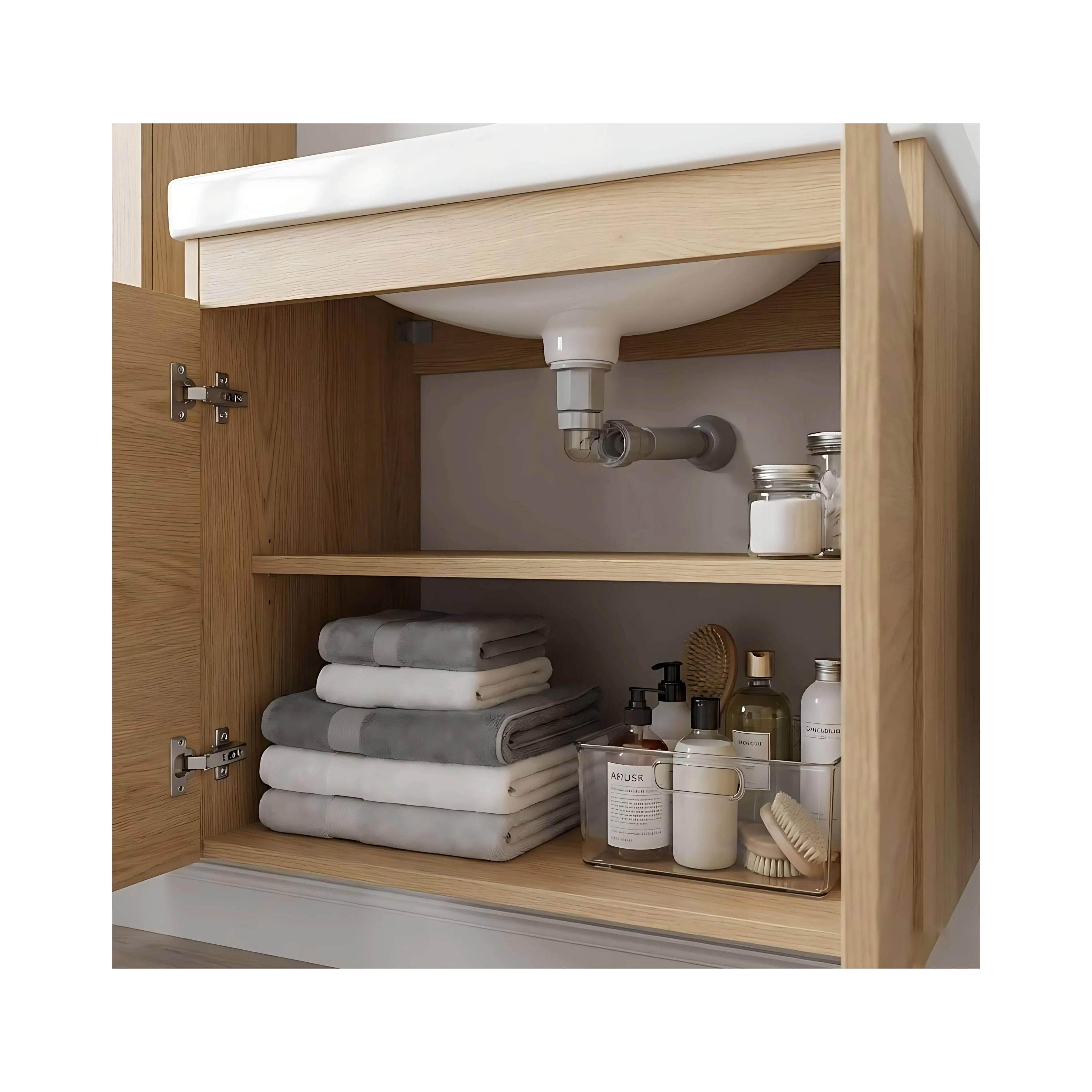 Washbasin siphon with click-clack drain REA Flow Titan