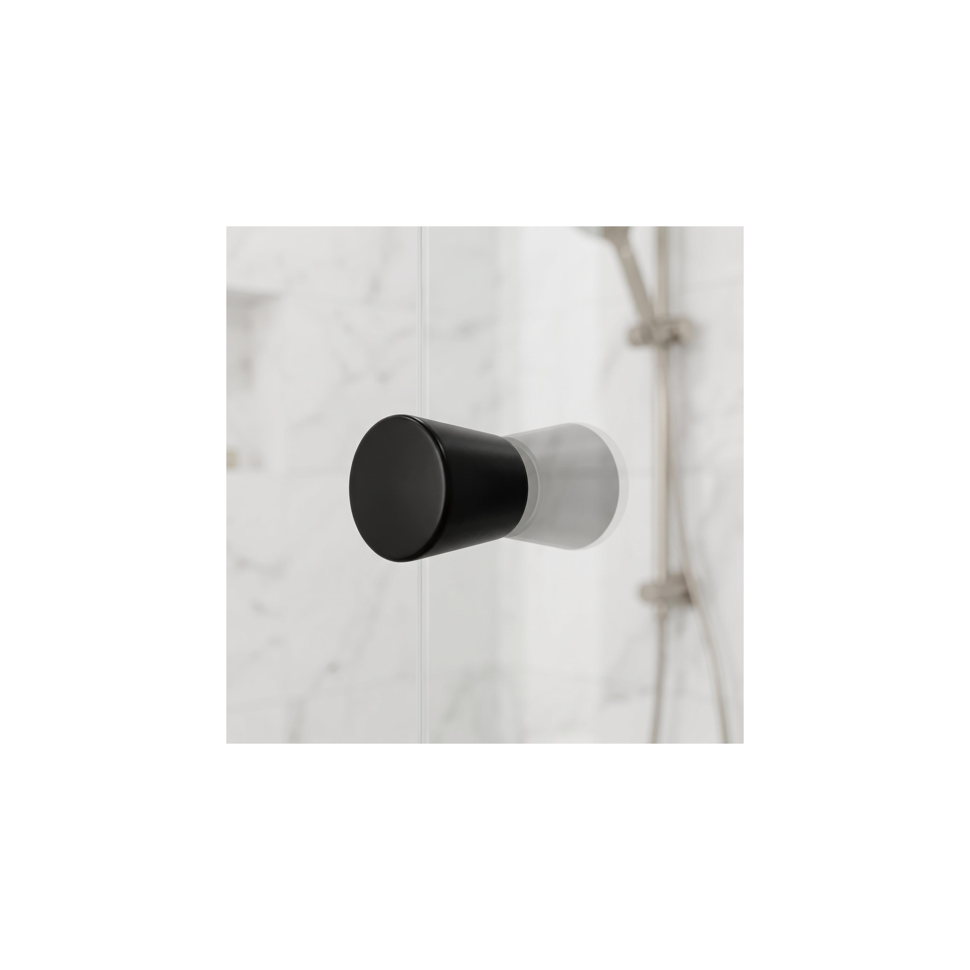 Tirador para puerta de ducha Rea 03 Black