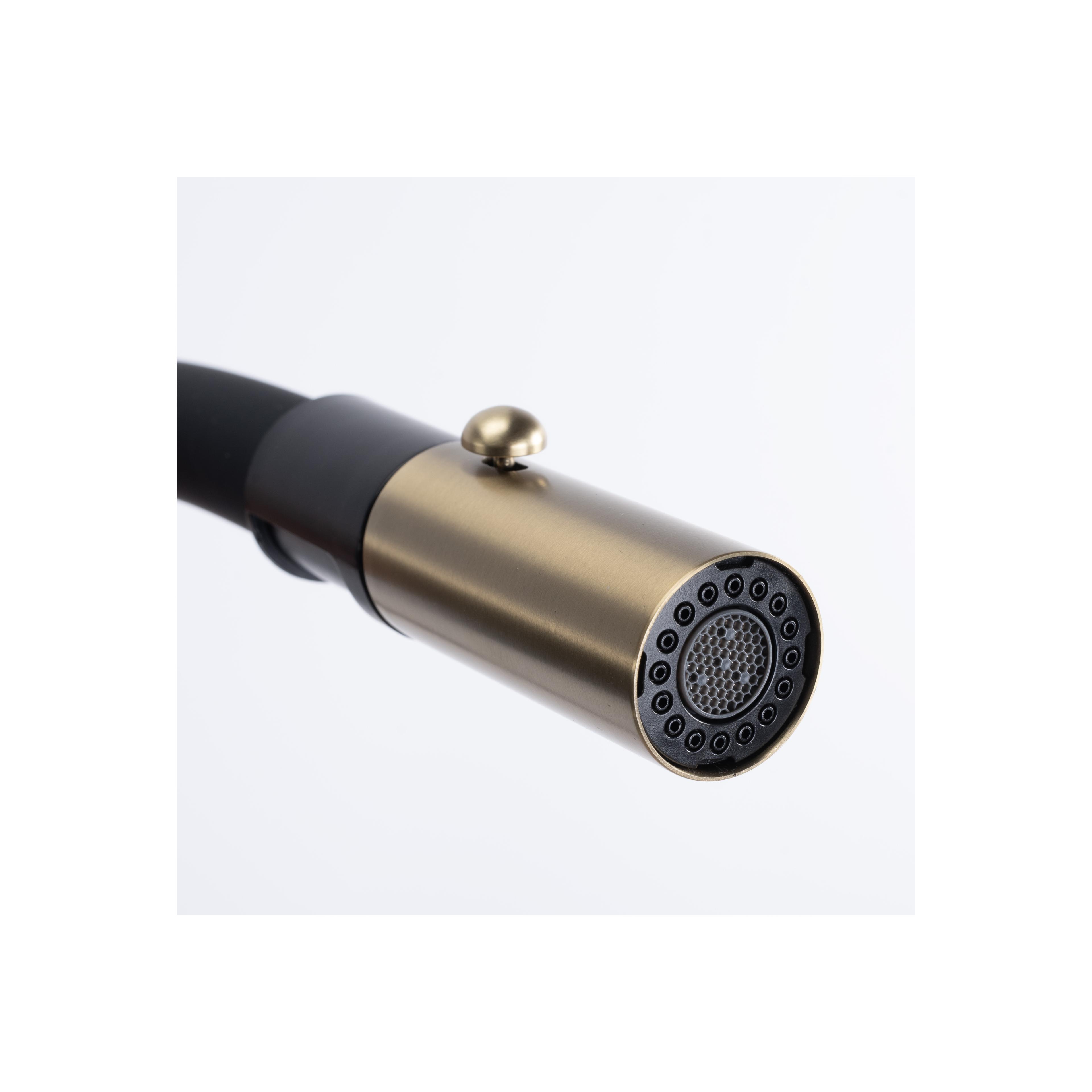 Torneira de cozinha Rea Viera Gold Brush