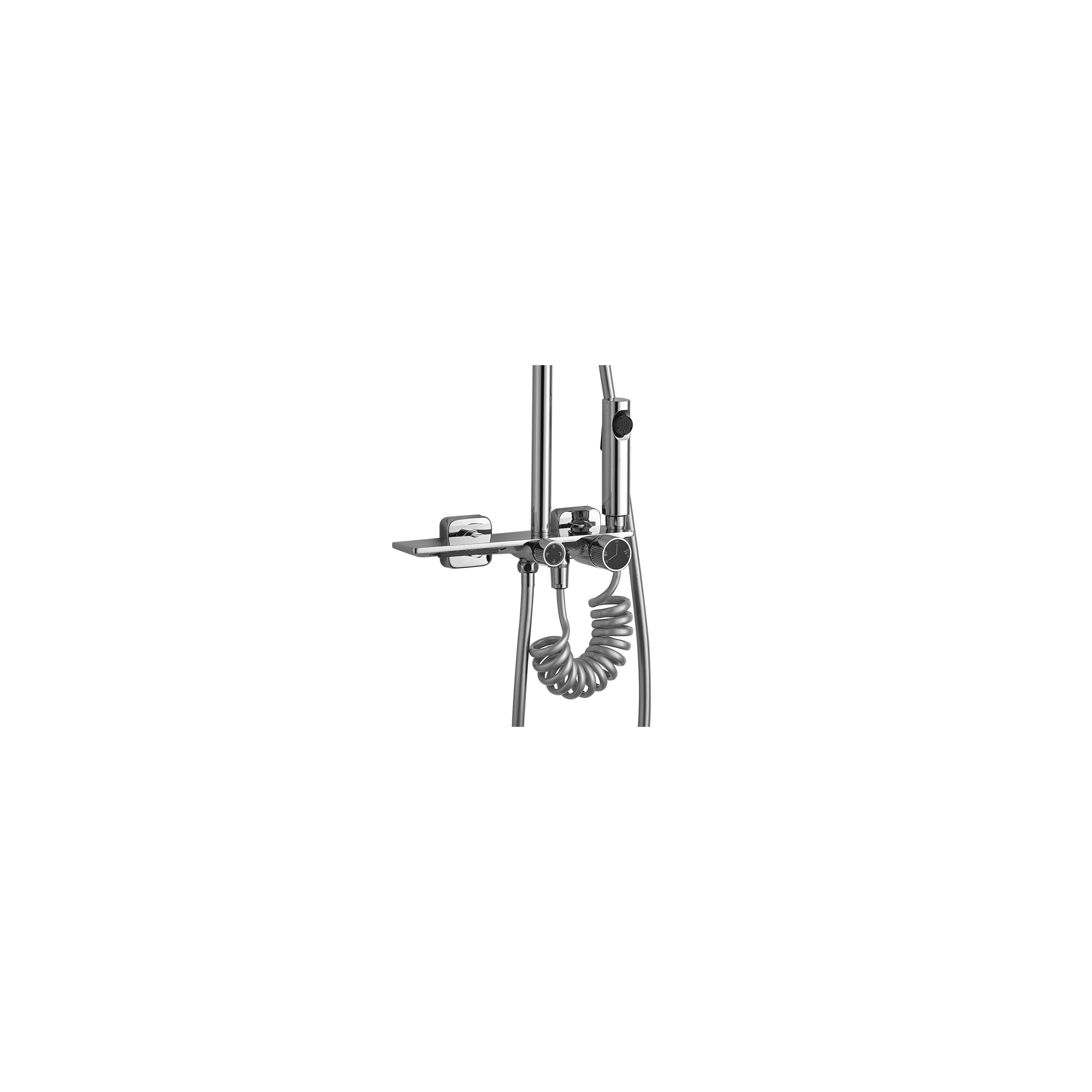Kit de douche REA HELIX Chrom