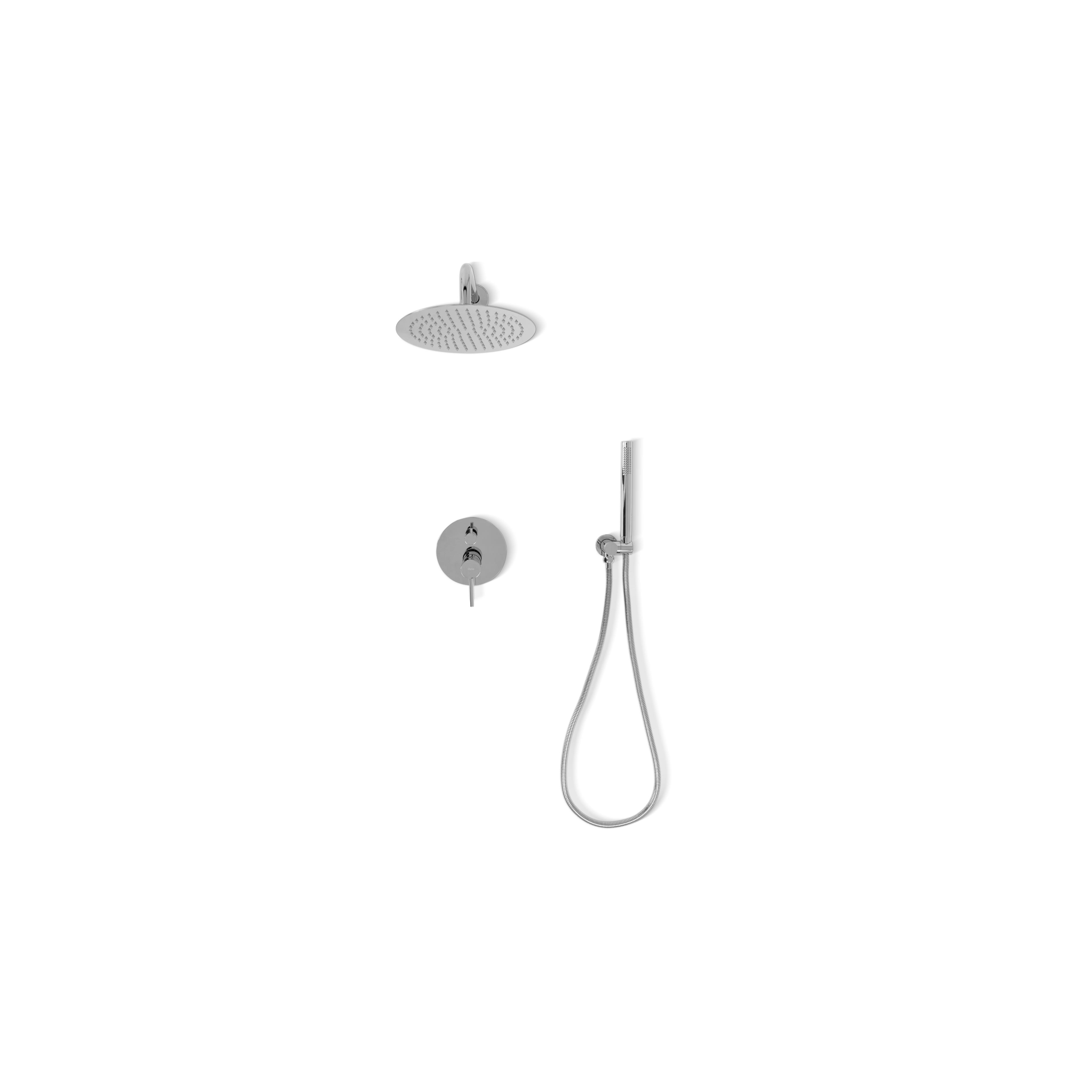 Podžbukni Tuš set REA Lungo chrome + BOX