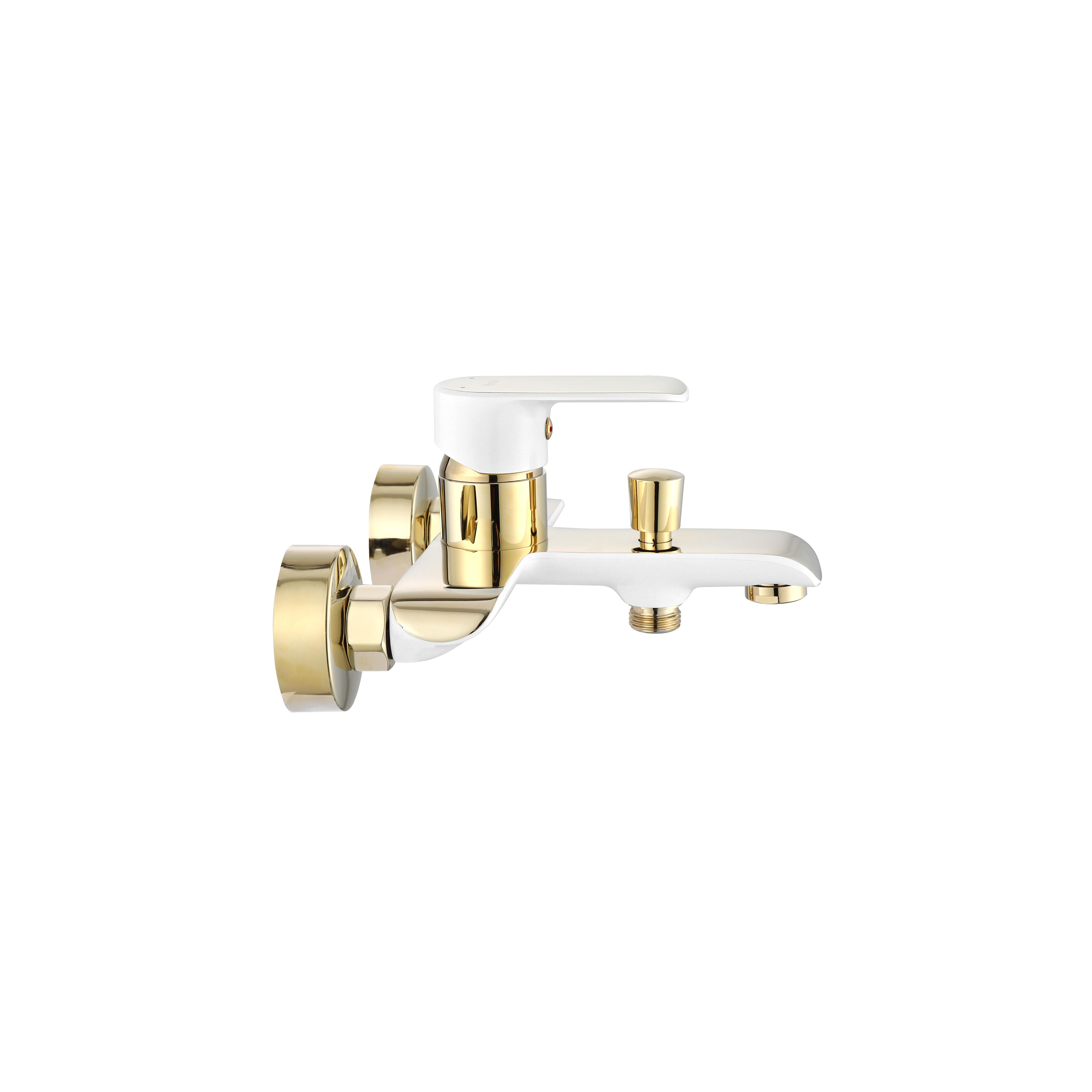 Robinet de baignoire REA Bloom White gold