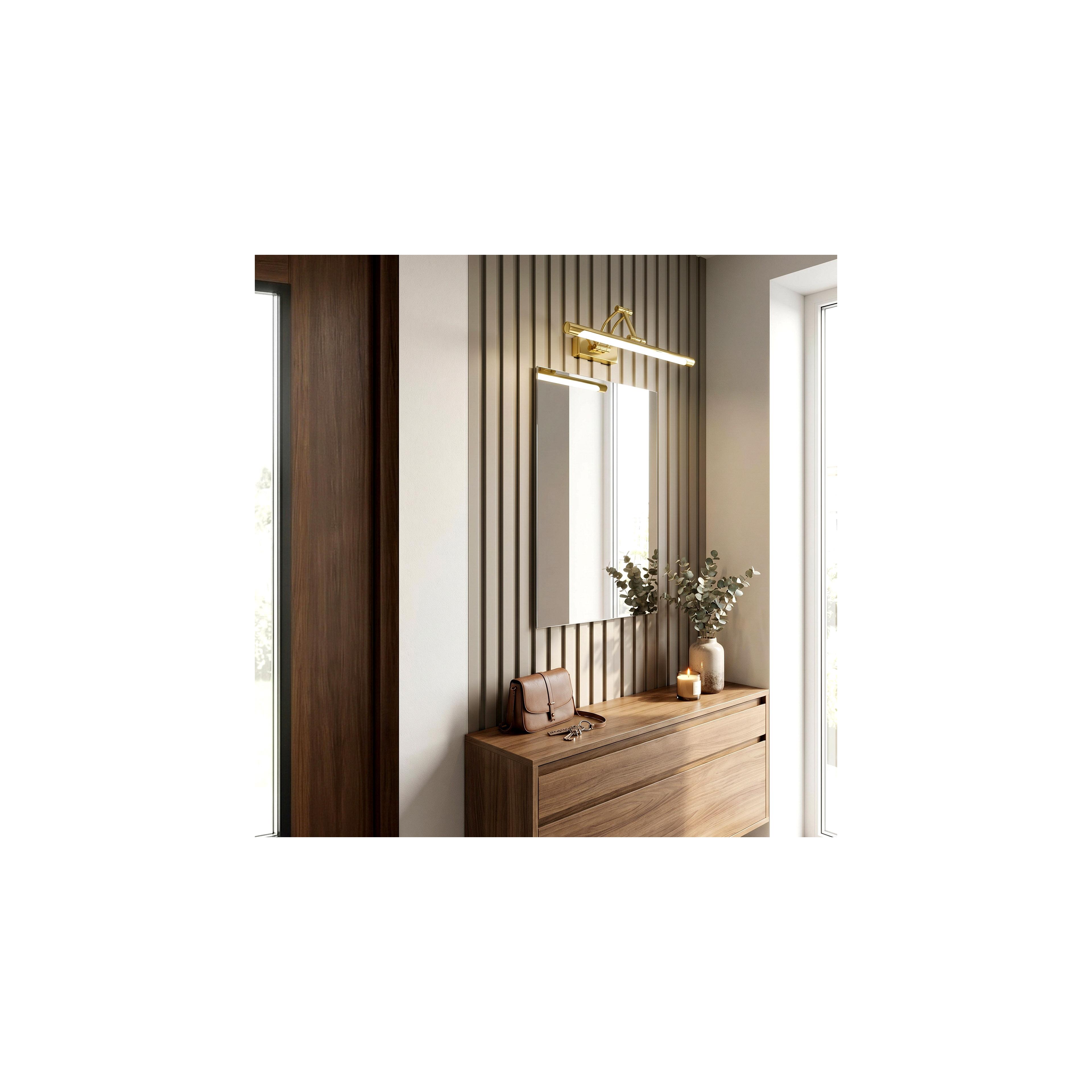 Badrum vägg LED-lampa SWE019-1W Gold