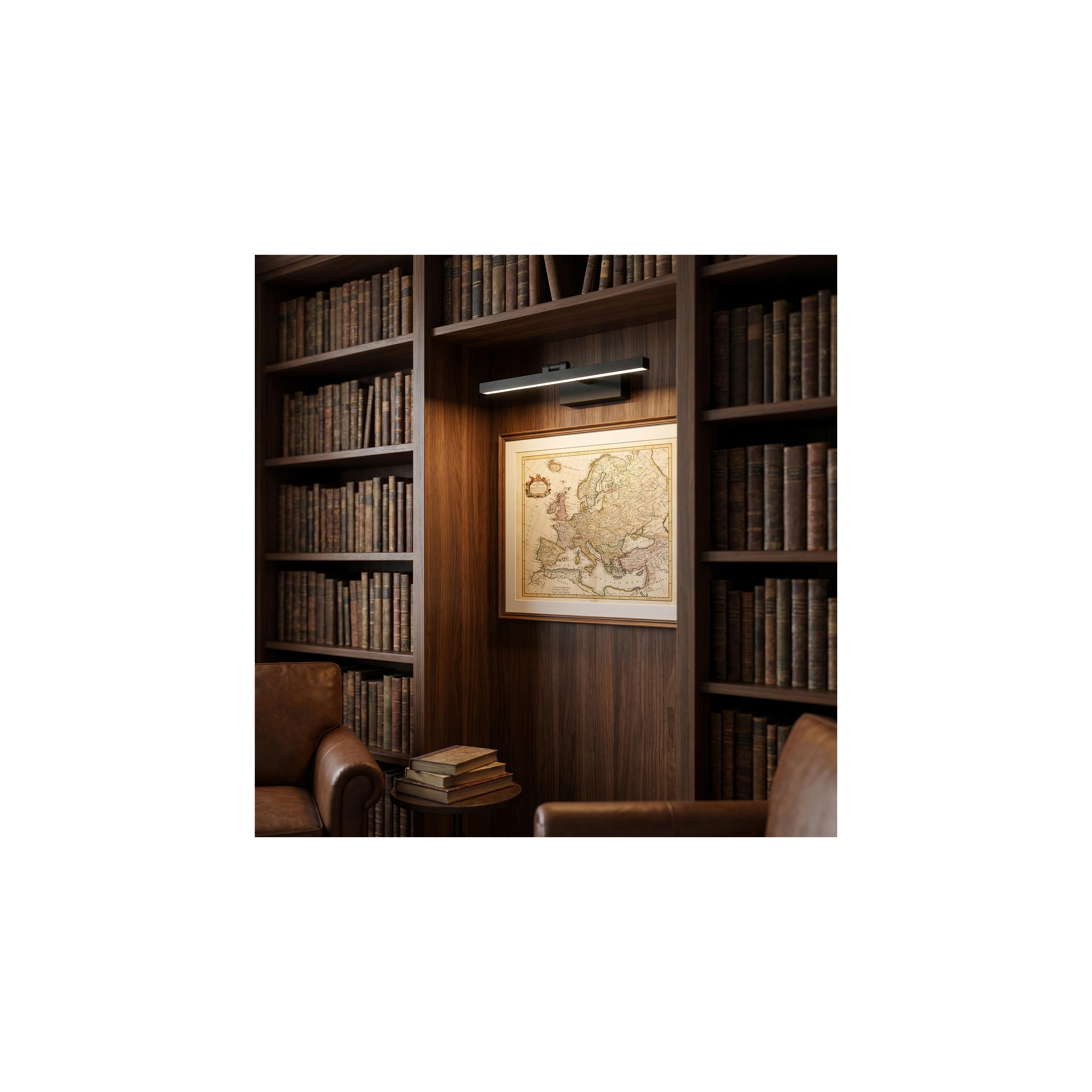 Kupatilska zidna LED lampa APP1867-1W 60 cm Black