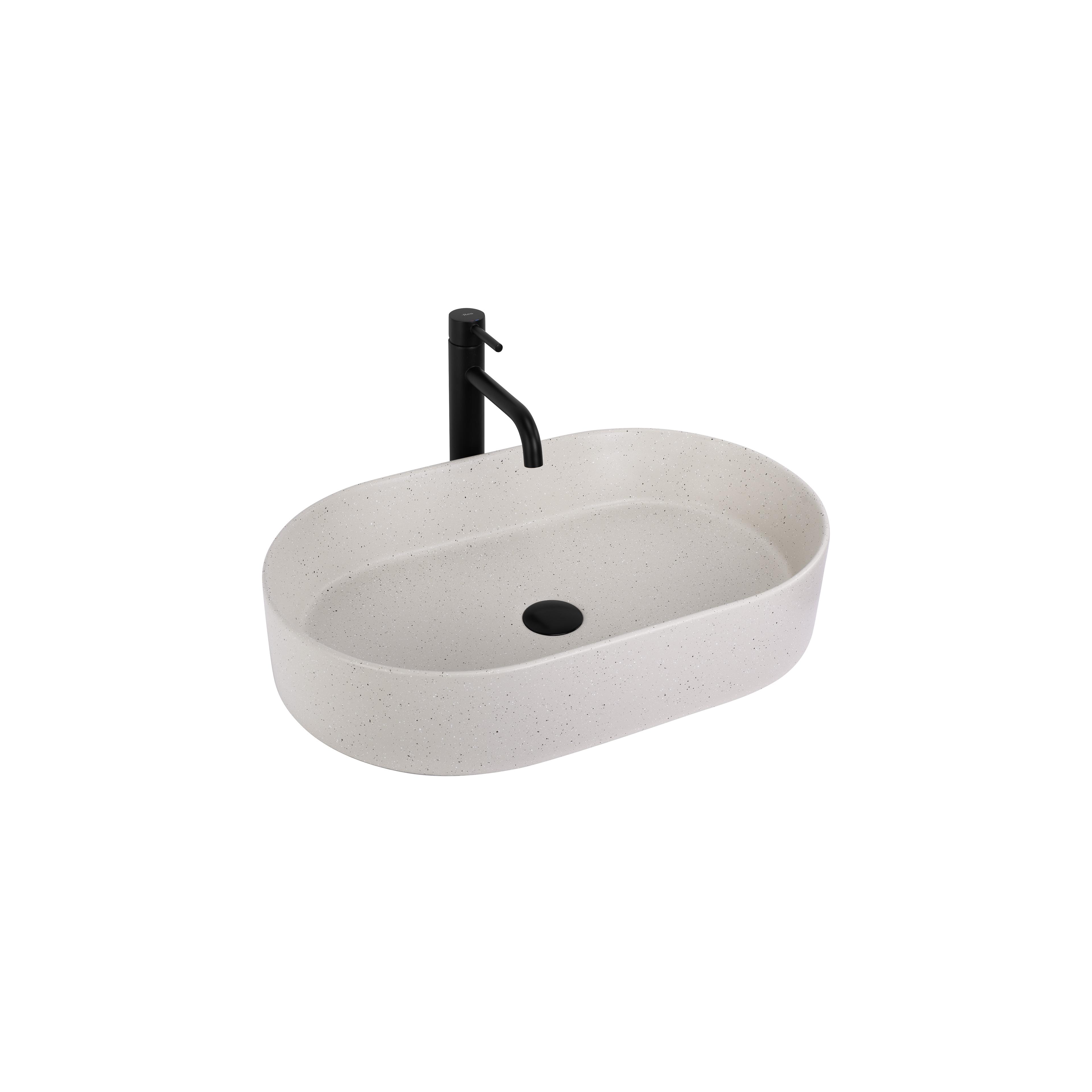 Lavabo sobre encimera Rea Nadia 60 Sandy