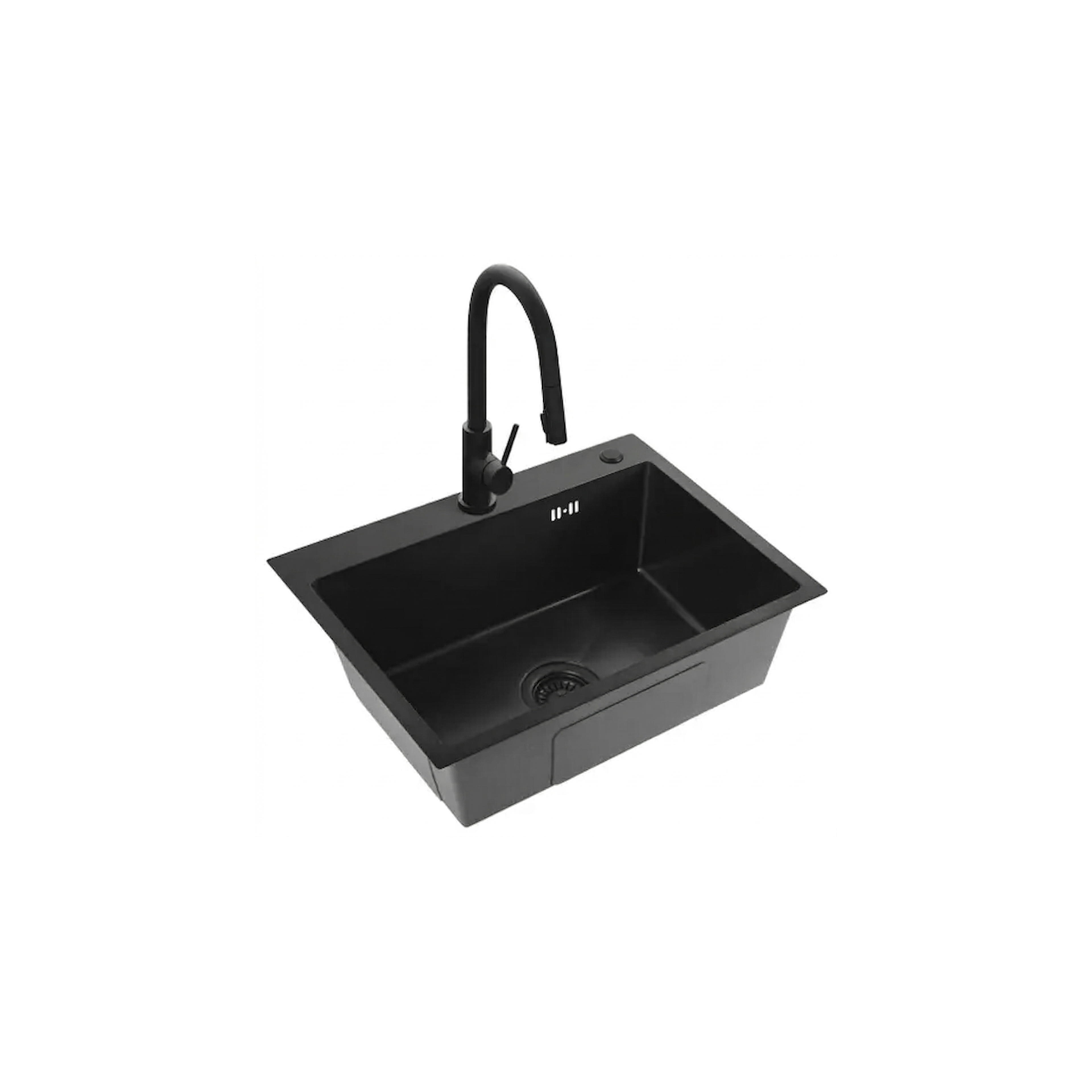 Chiuvetă inox Liam Black