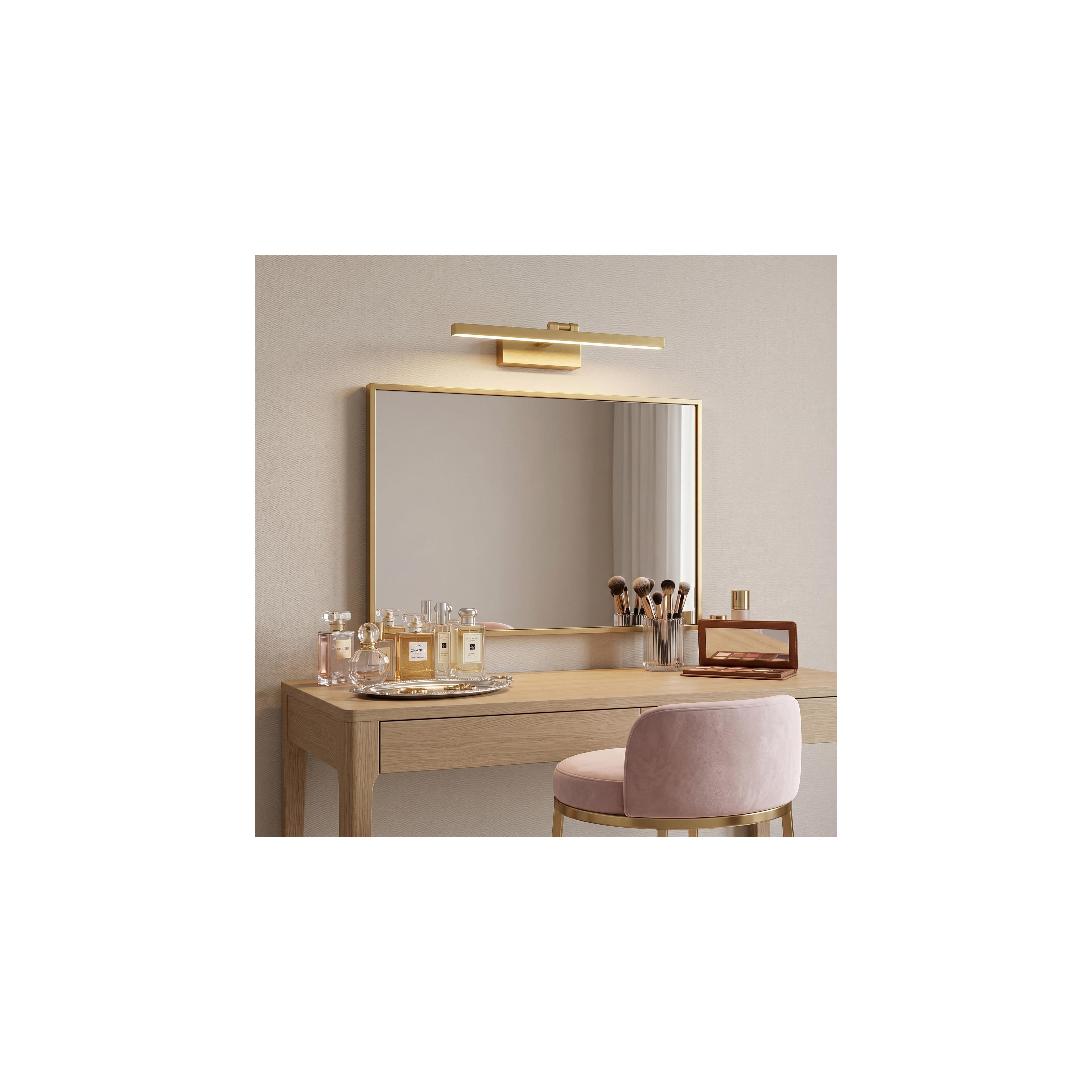Bathroom LED wall sconce APP1864-1W 60 cm BRUSH GOLD