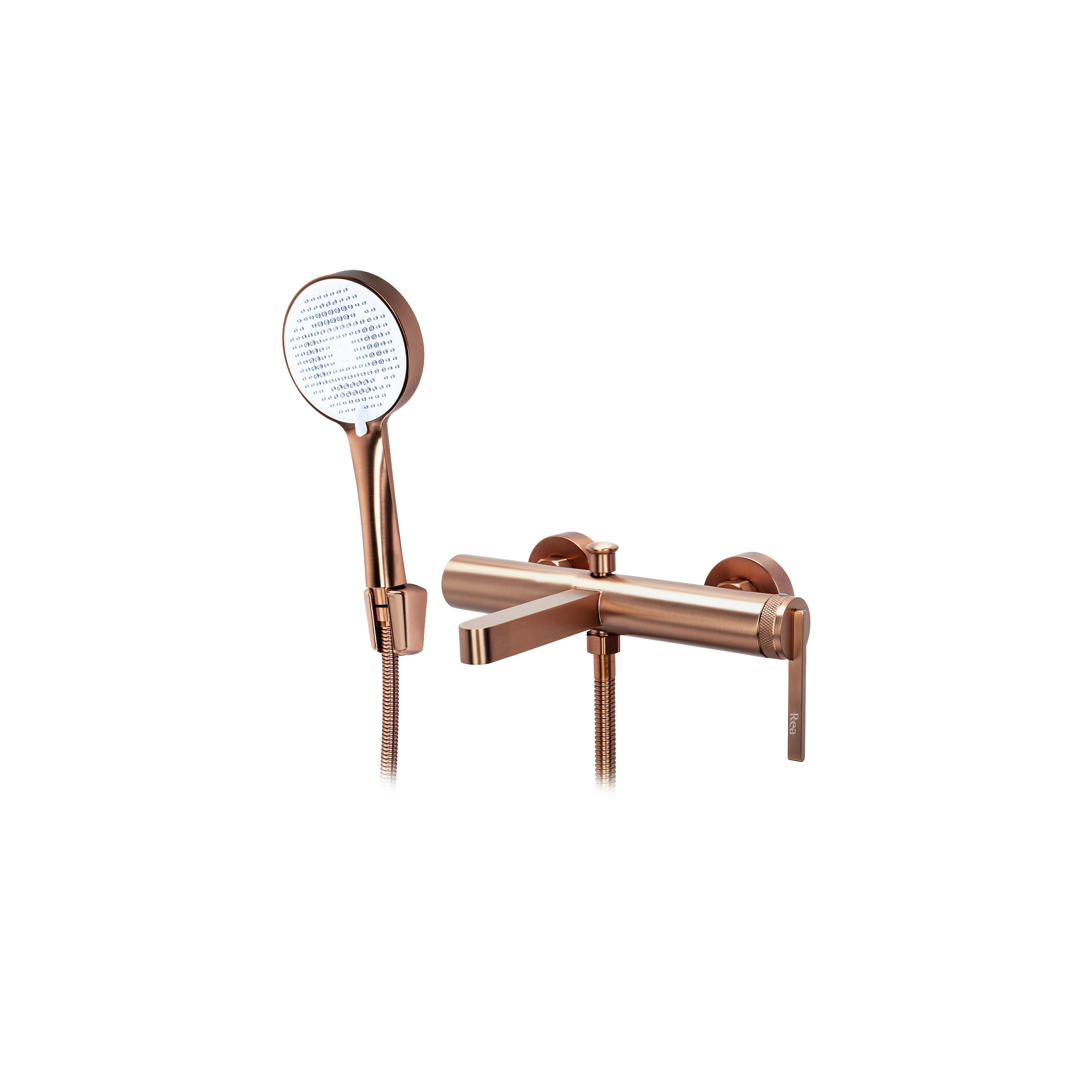 Maišytuvas vonios REA Grace Brush Copper
