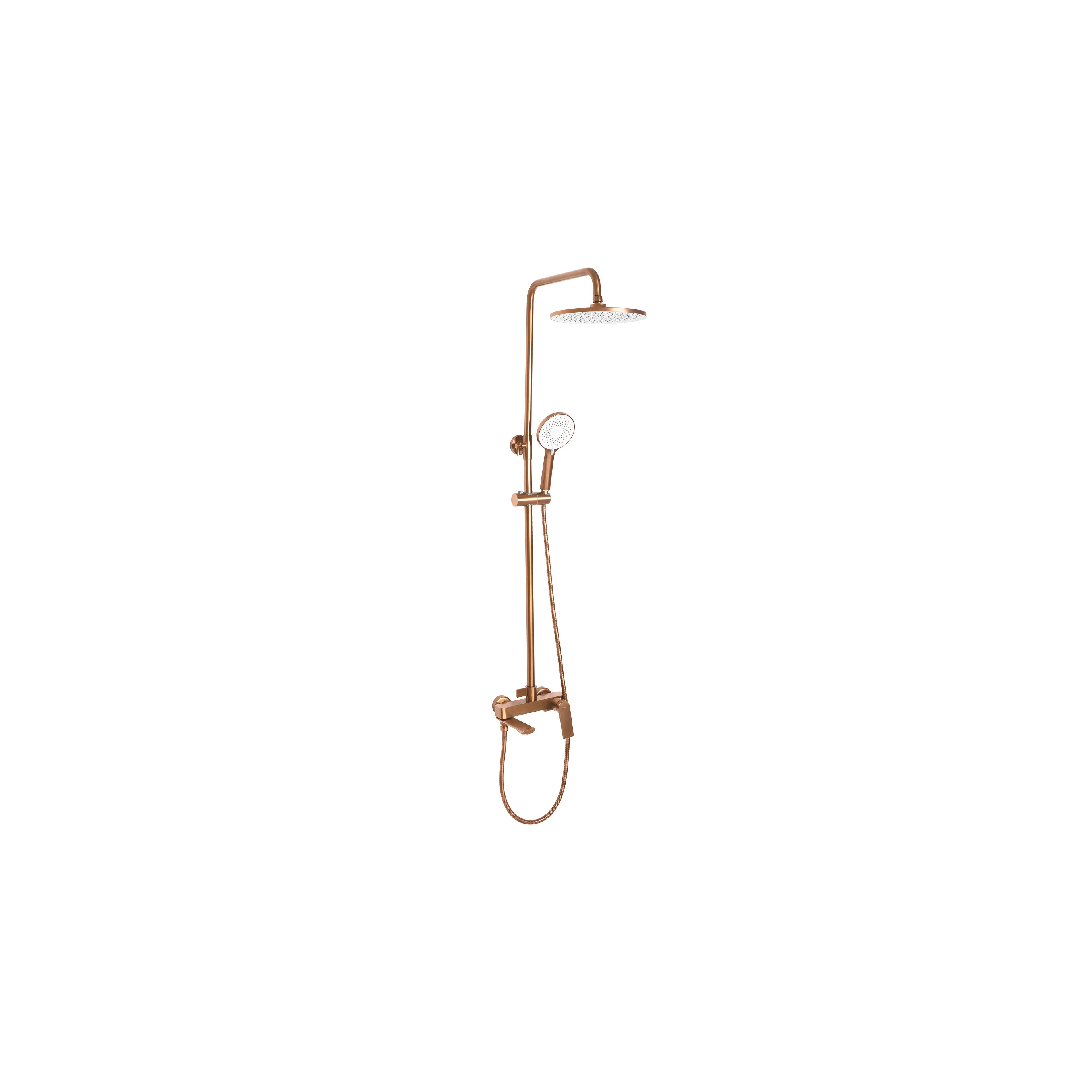 Tuš set REA AVALON Copper BRUSH