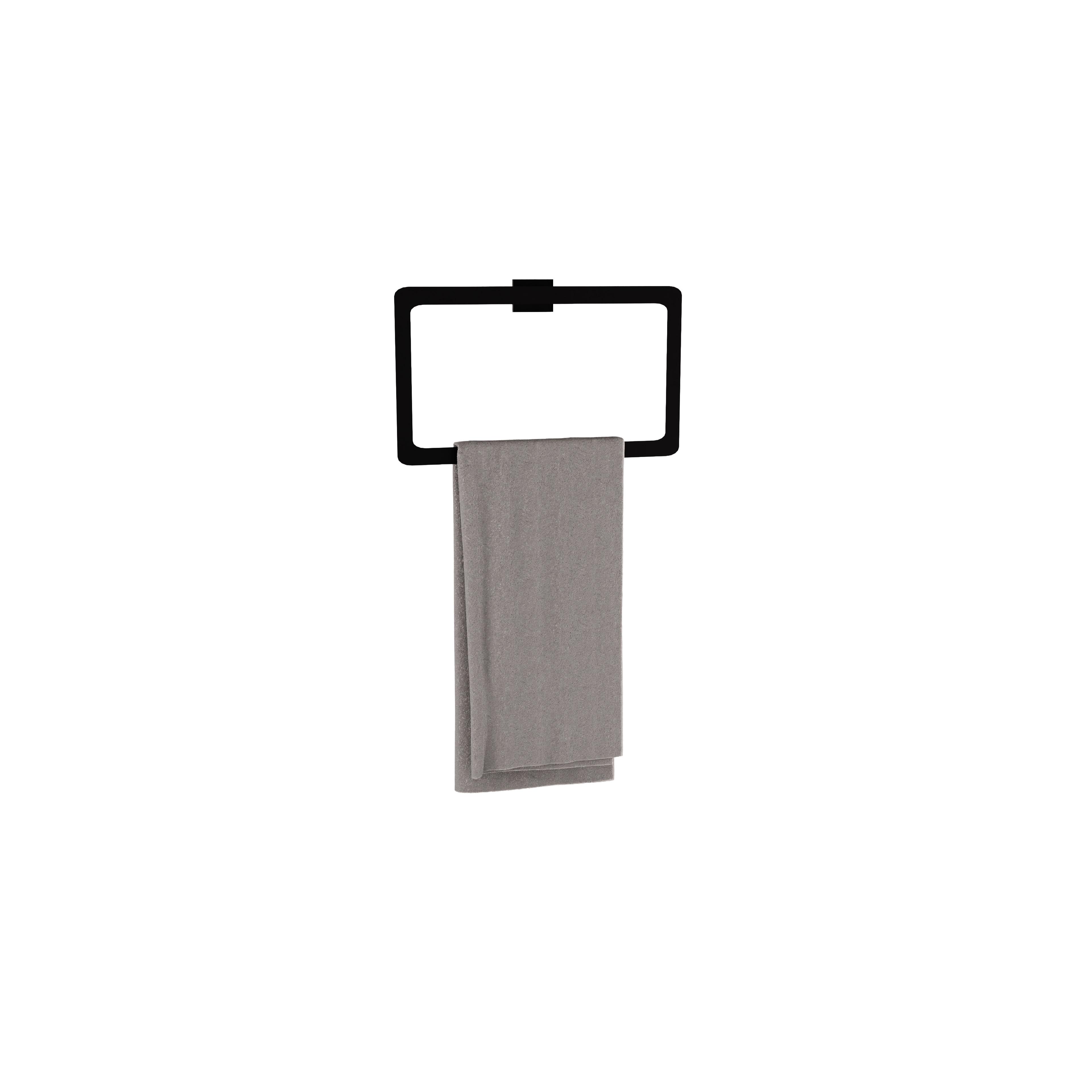 Porte-serviette Ring 210 OSTE MATT BLACK