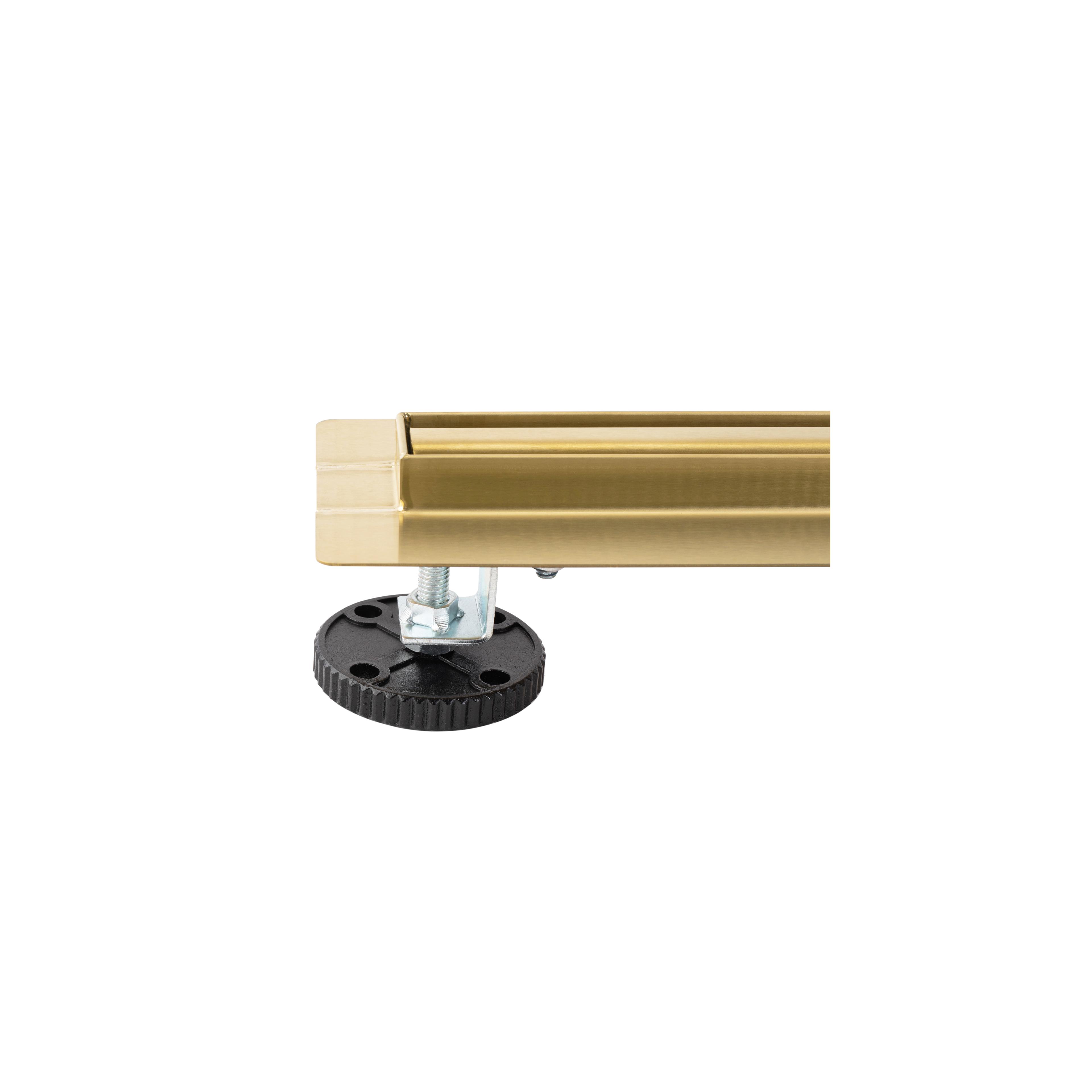 Линеен отводнител REA Neox Slim pro Brush Gold 90