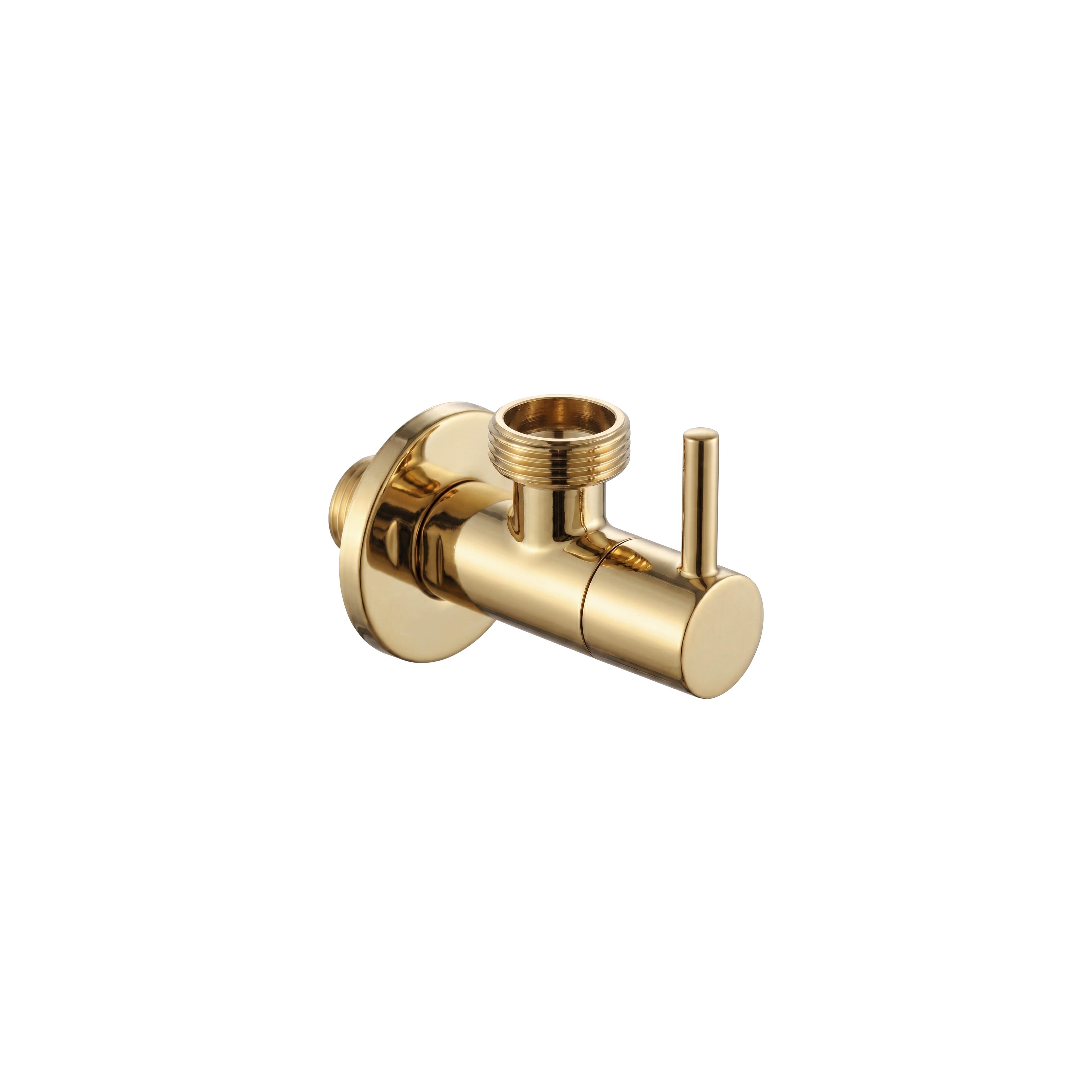 Ugaoni ventil 1/2" x 3/4" Gold