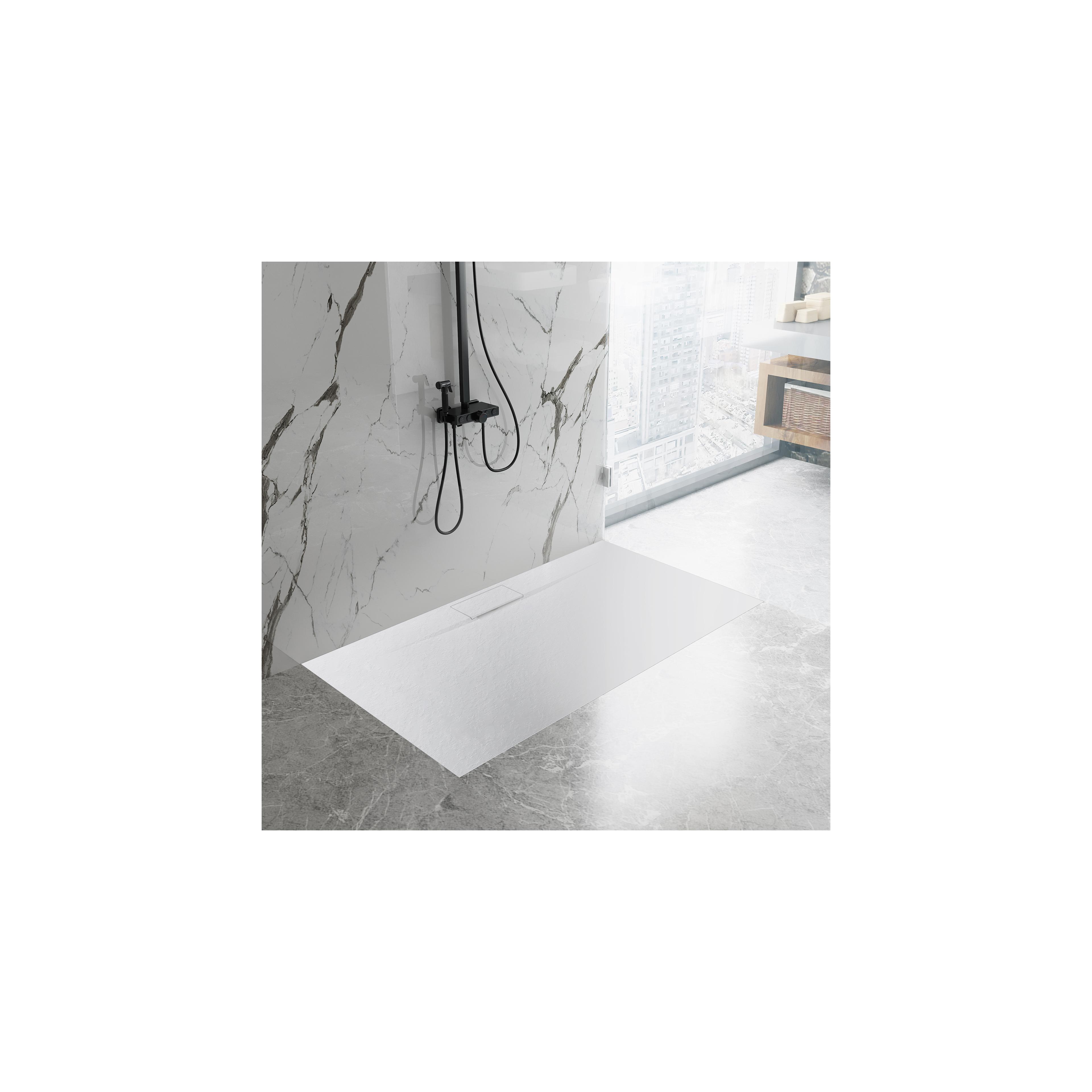 Bazalt Long White 90x120 tuš kada