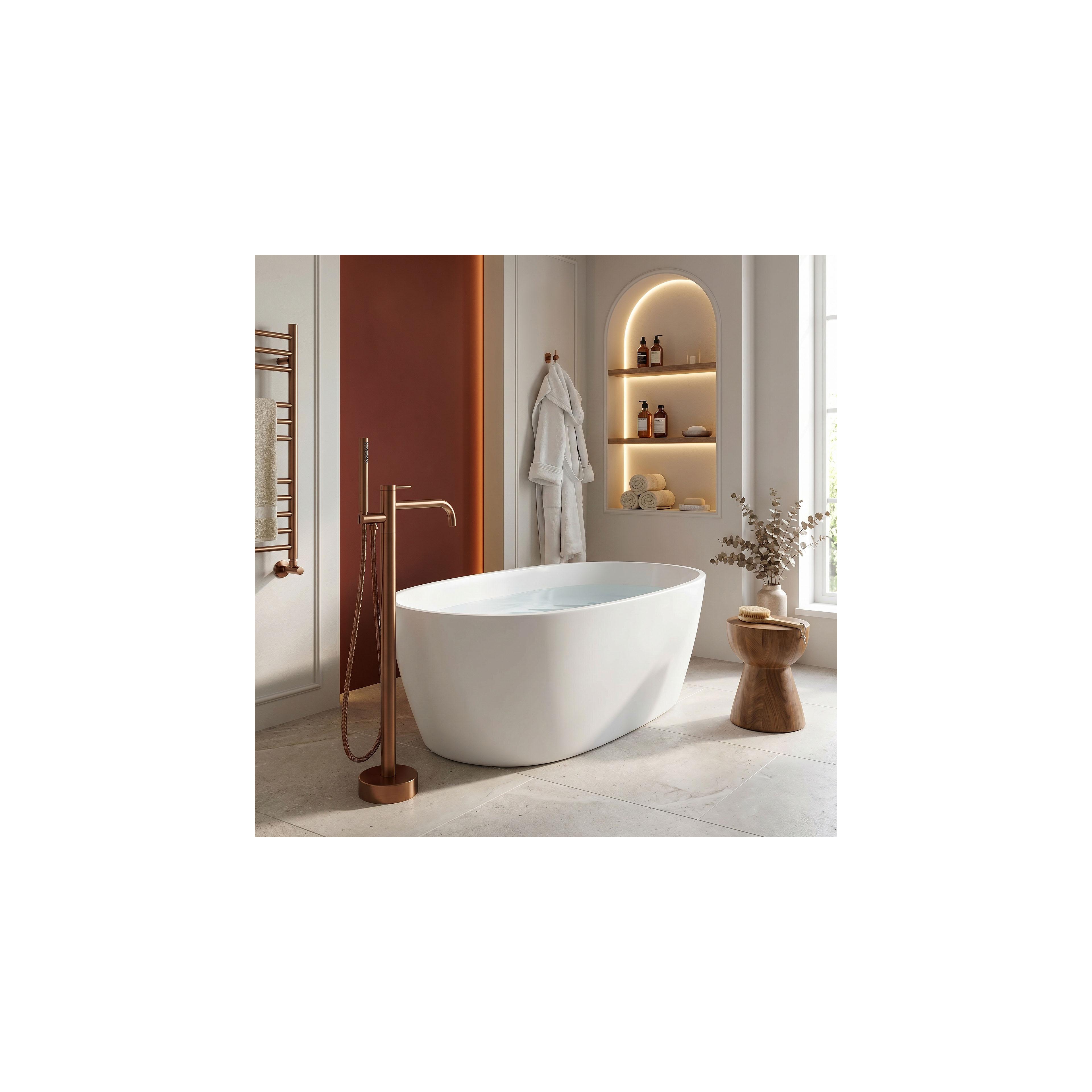 Free-standing faucet Rea Clif Brush Copper