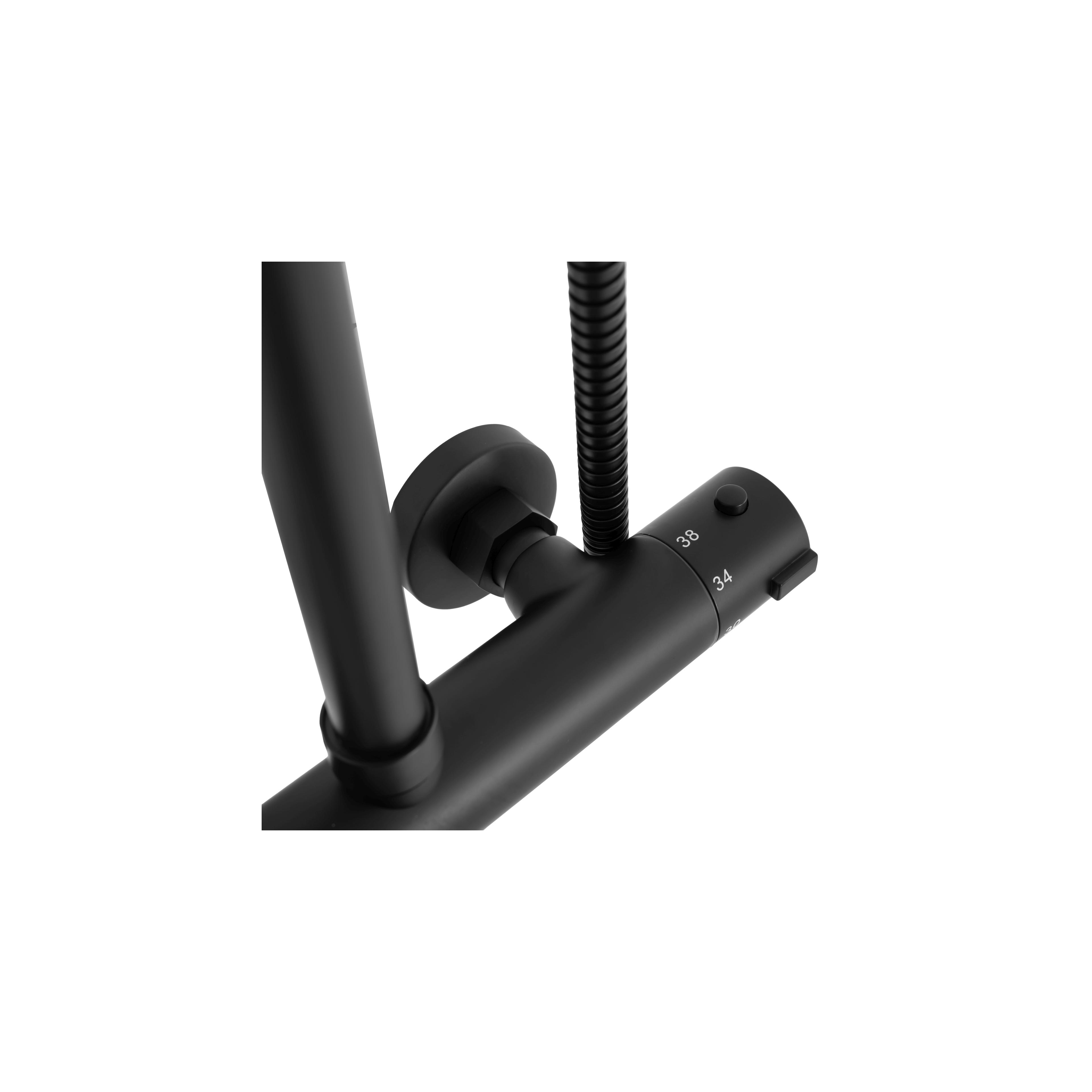 Coloana de dus REA BLISS Negru