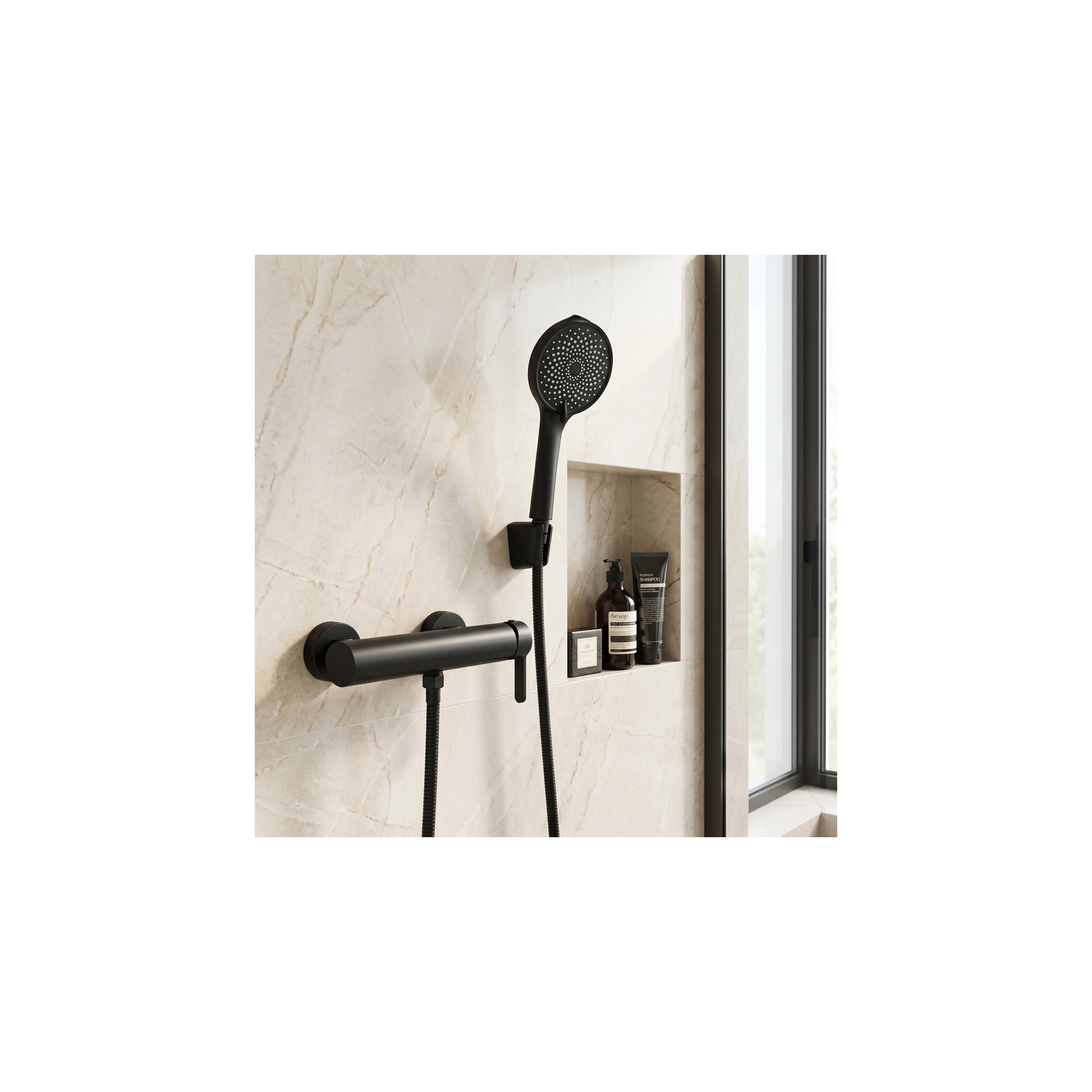 Bathtub faucet REA Ontario Side Black