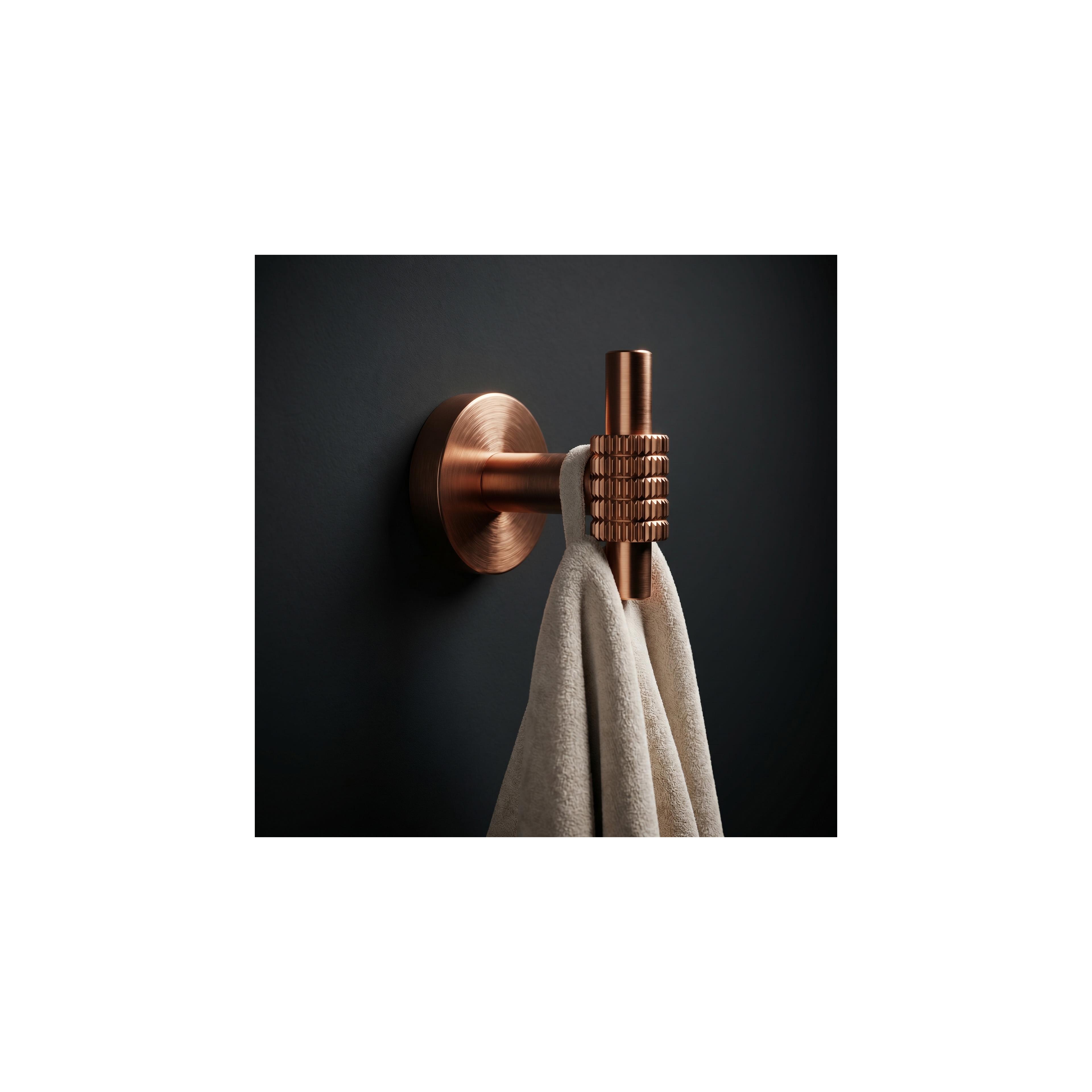 Bathroom hook 29104 Riwon Brush Copper