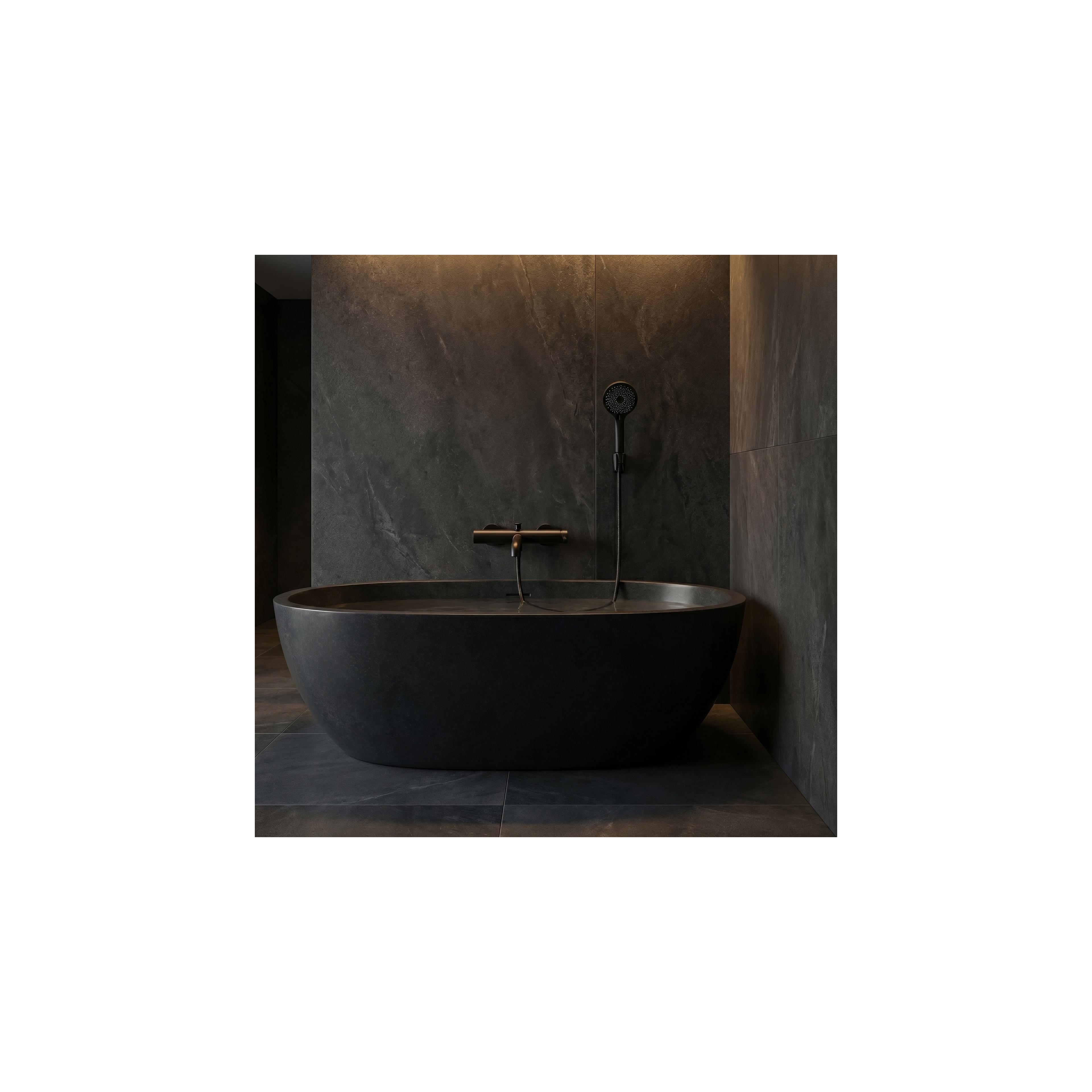 Bath faucet REA Rivo Black