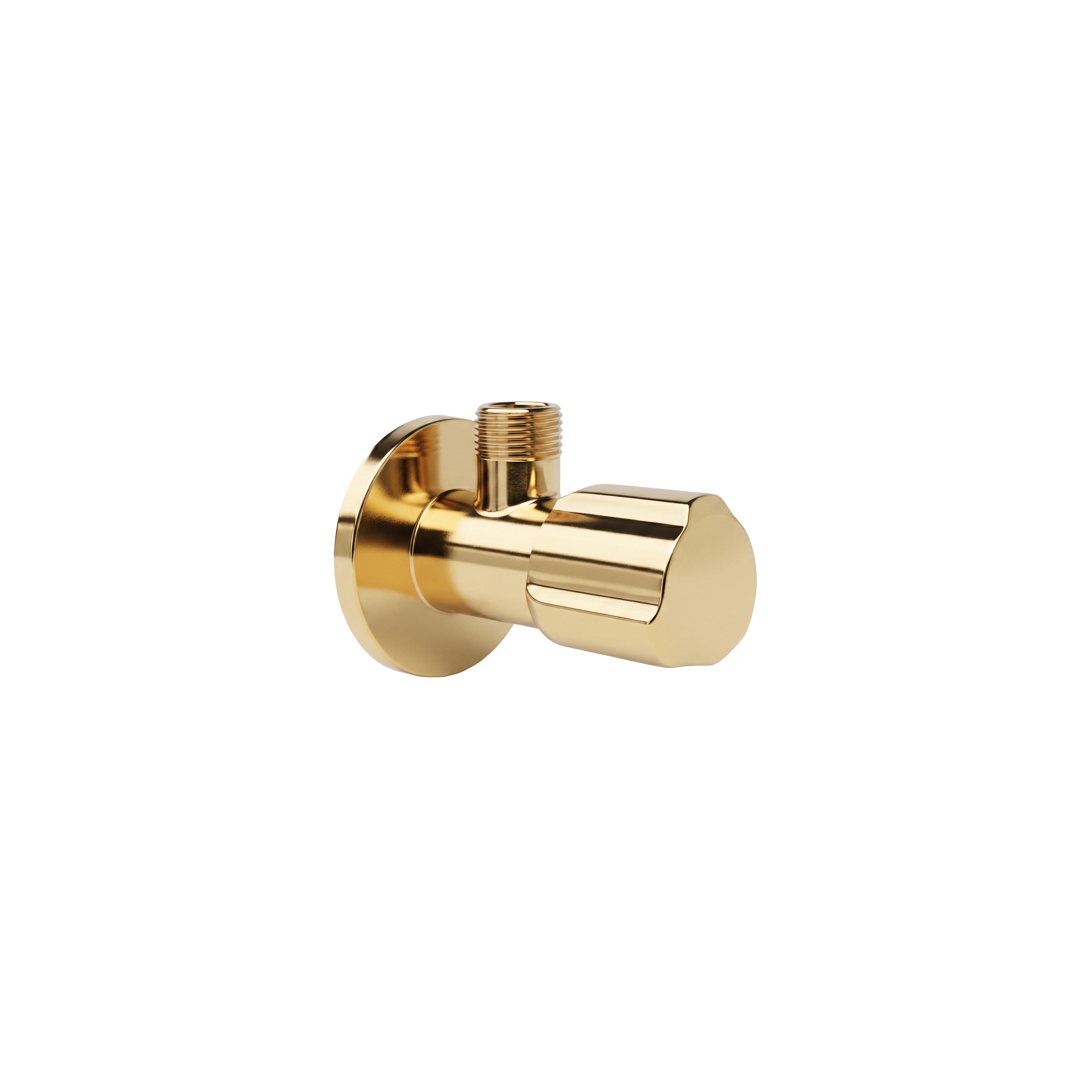 Ugaoni ventil 02 1/2" x 3/8" Gold