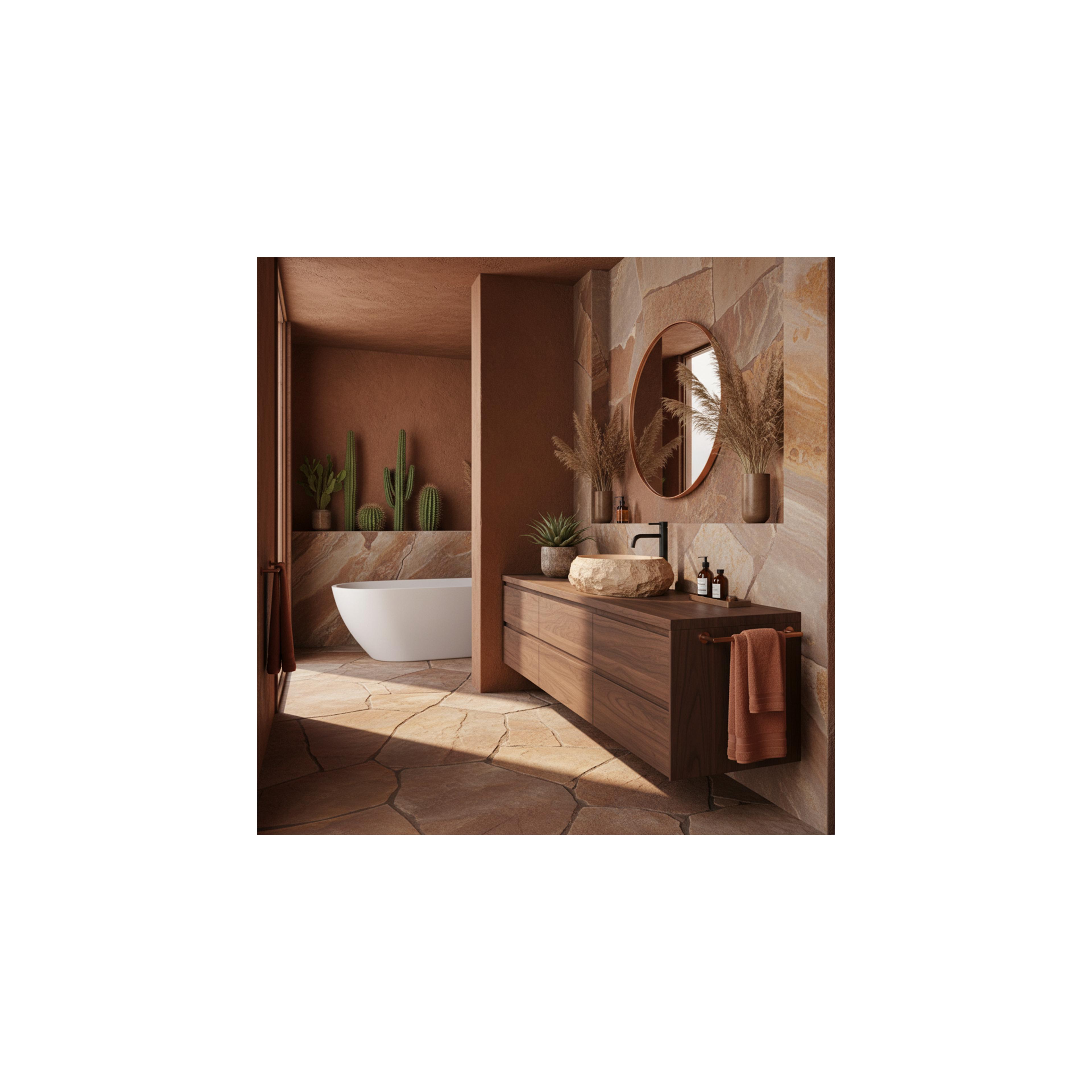 Vasque à poser Rea Mika Light Terracotta