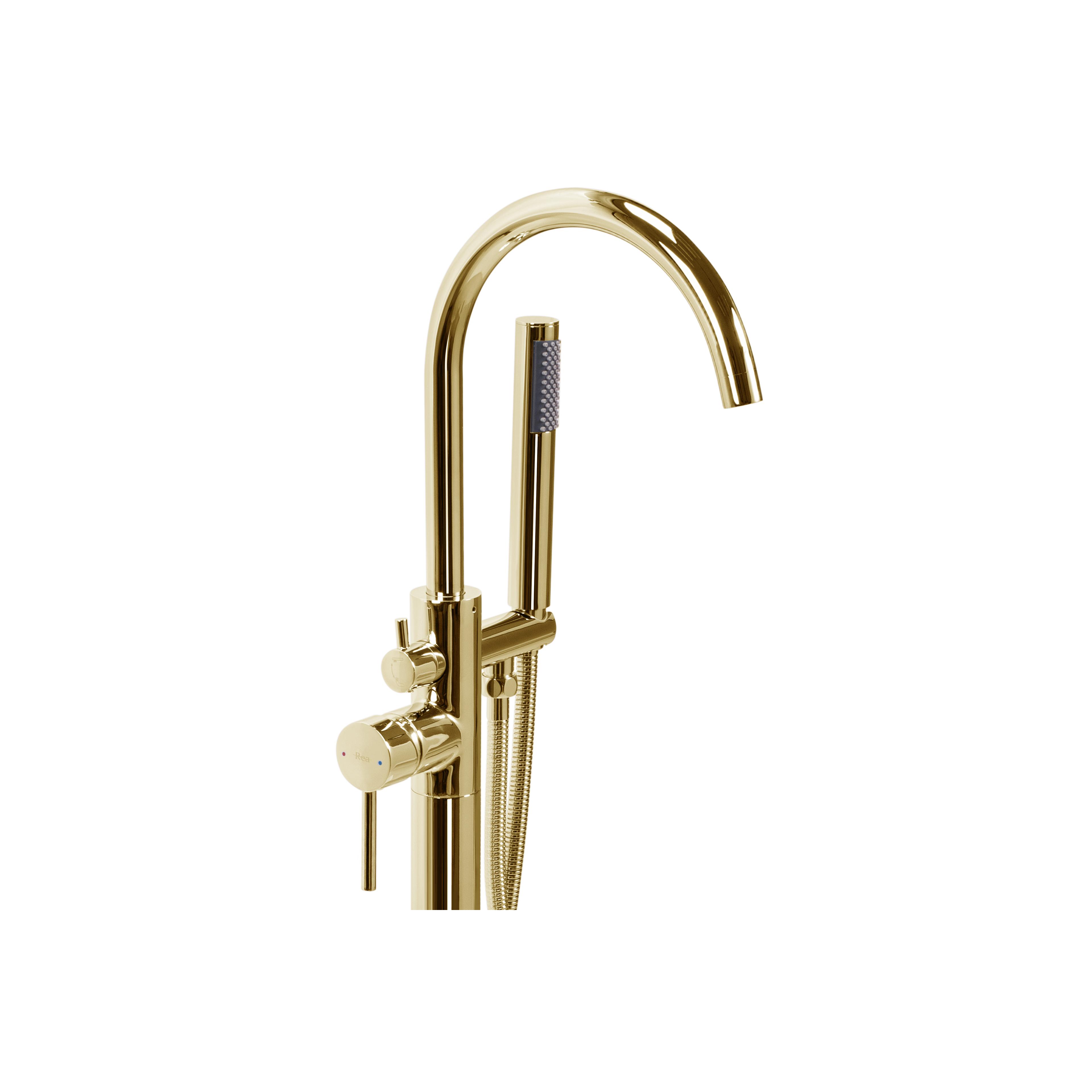 Rea MONO Gold vannas jaucējkrāns Hroms