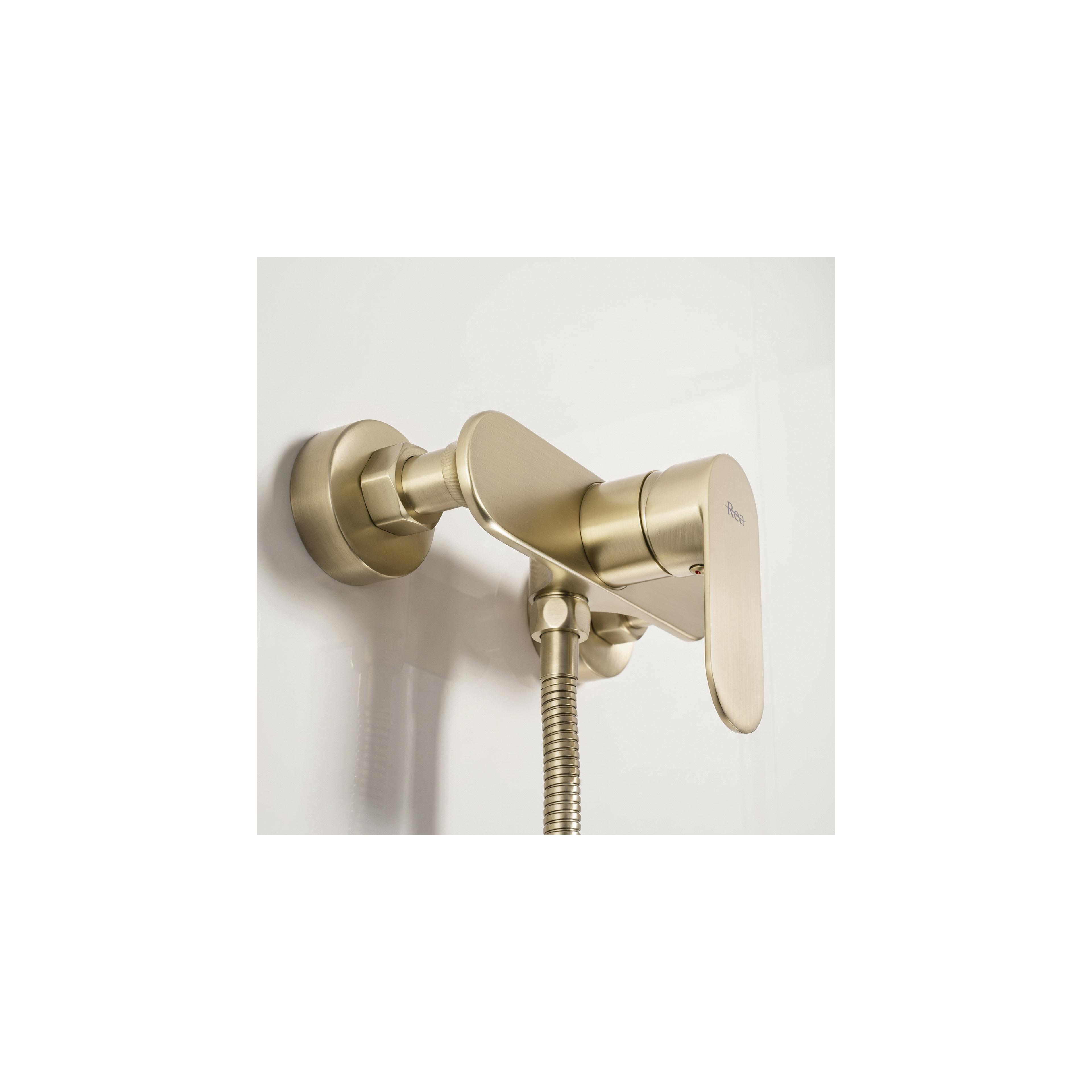 Shower faucet REA DROP Brush Gold