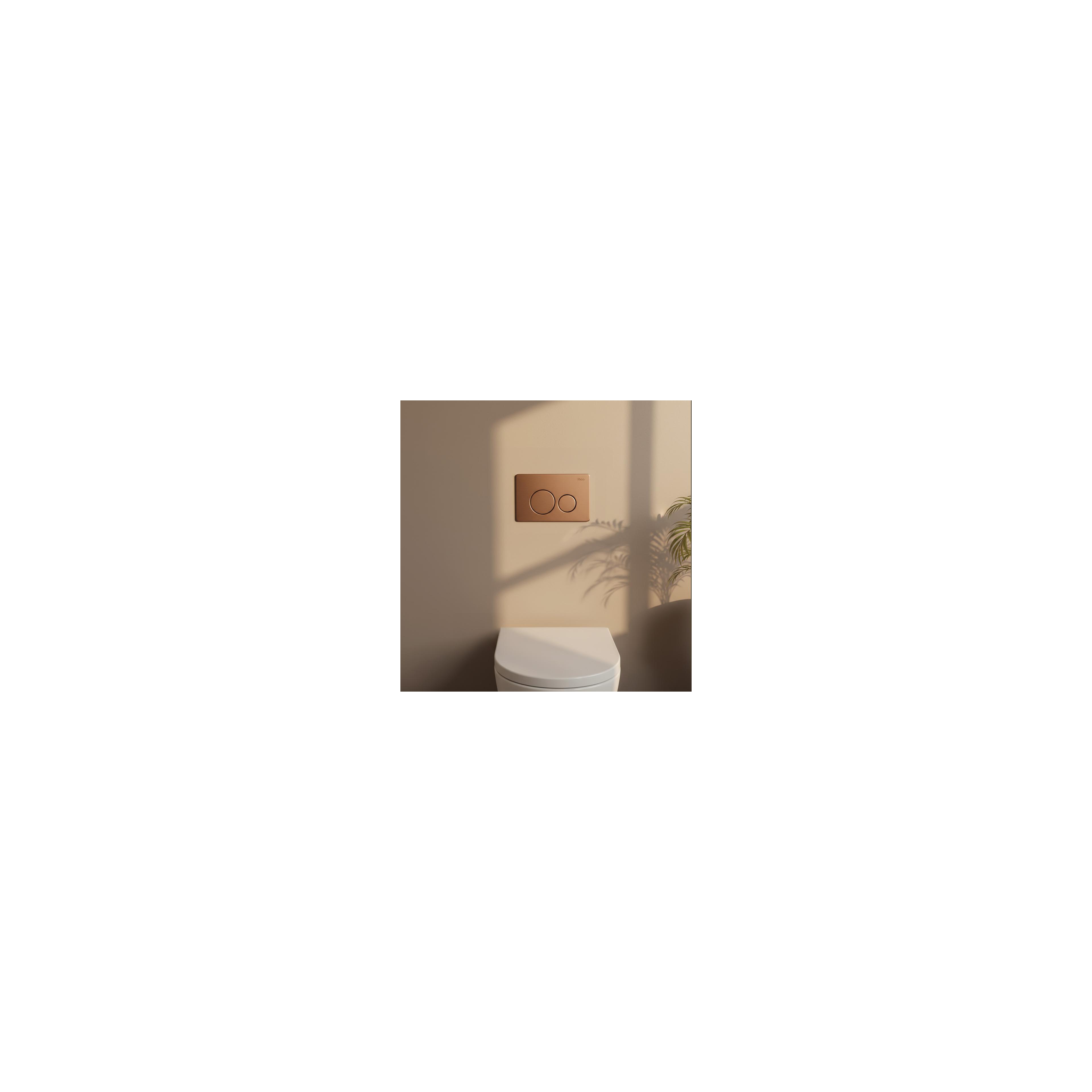 Plaque de commande WC type Rea I K011A-Q Copper Brush