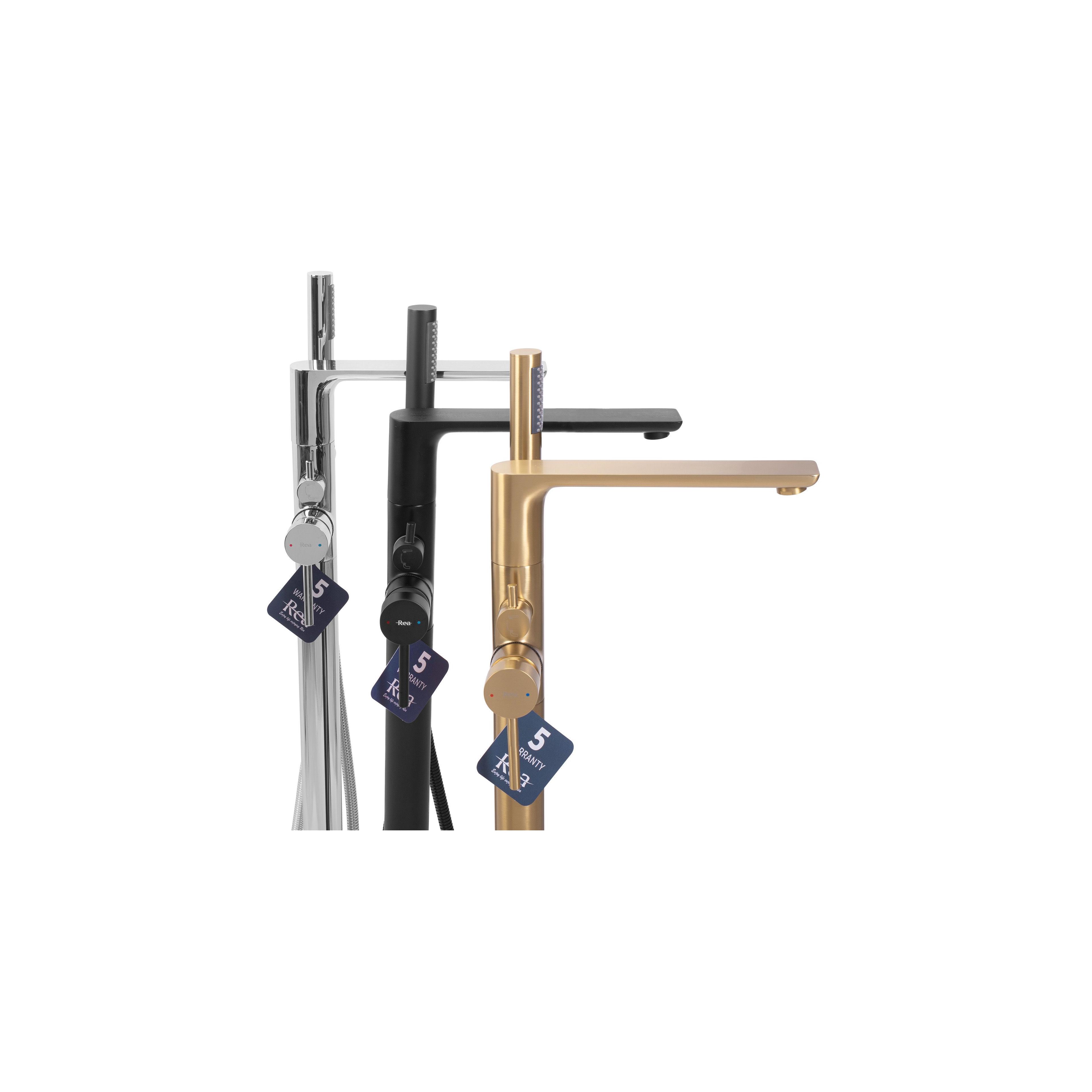 Free-standing faucet Rea Flores Chrome