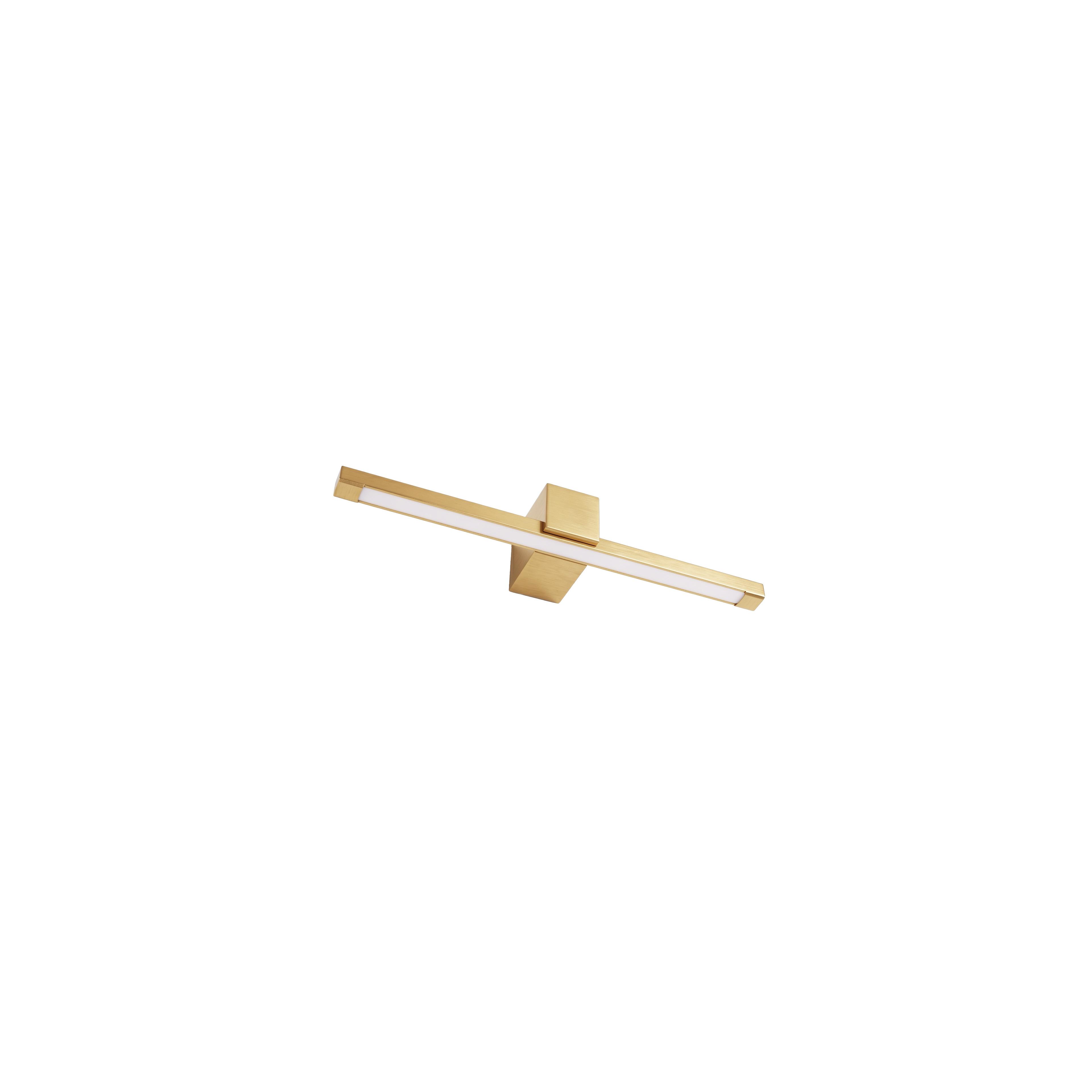 Bad LED-Wandleuchte SWE046-1W 40cm GOLD BRUSH