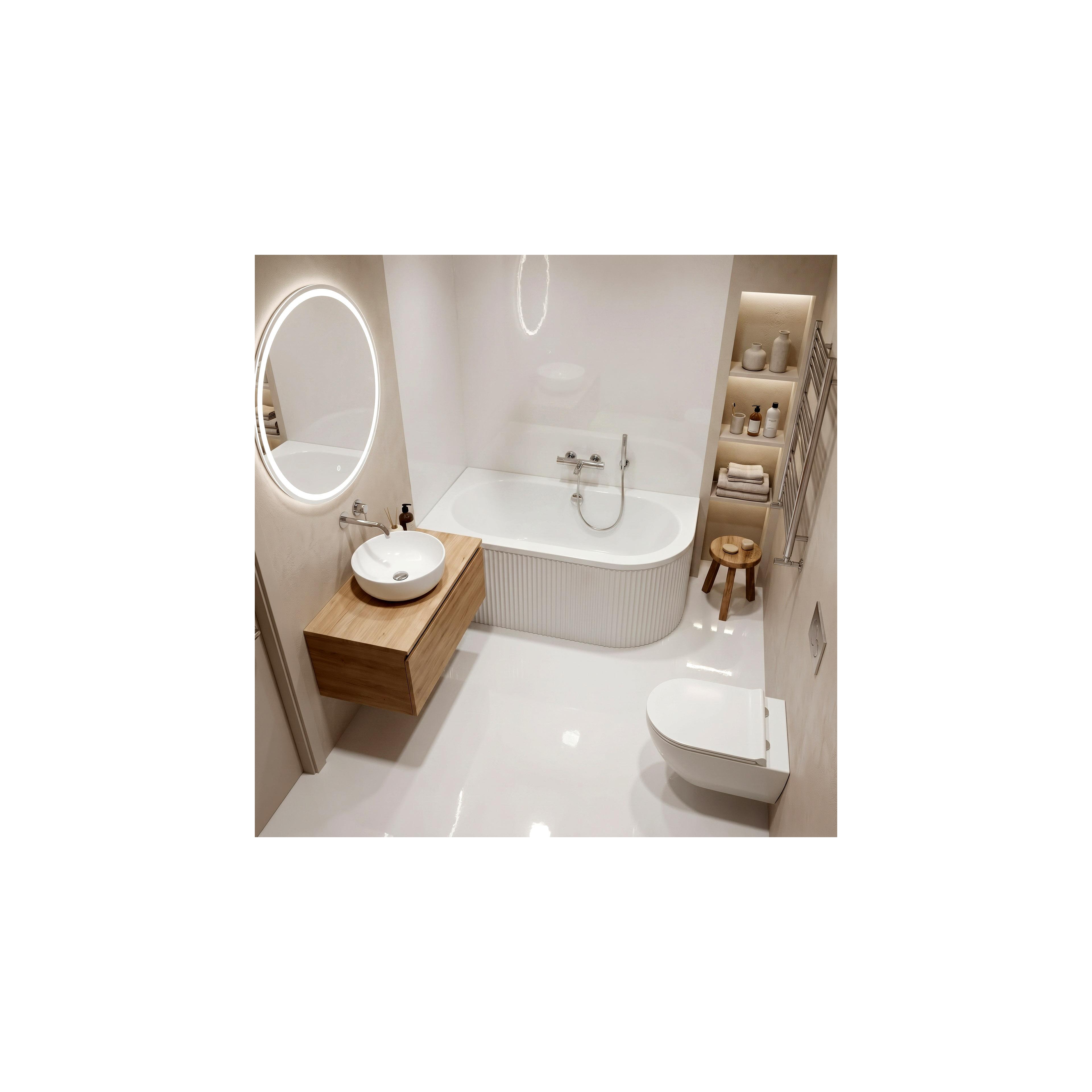 Bathtub Rea Orion Stripe Right 150cm