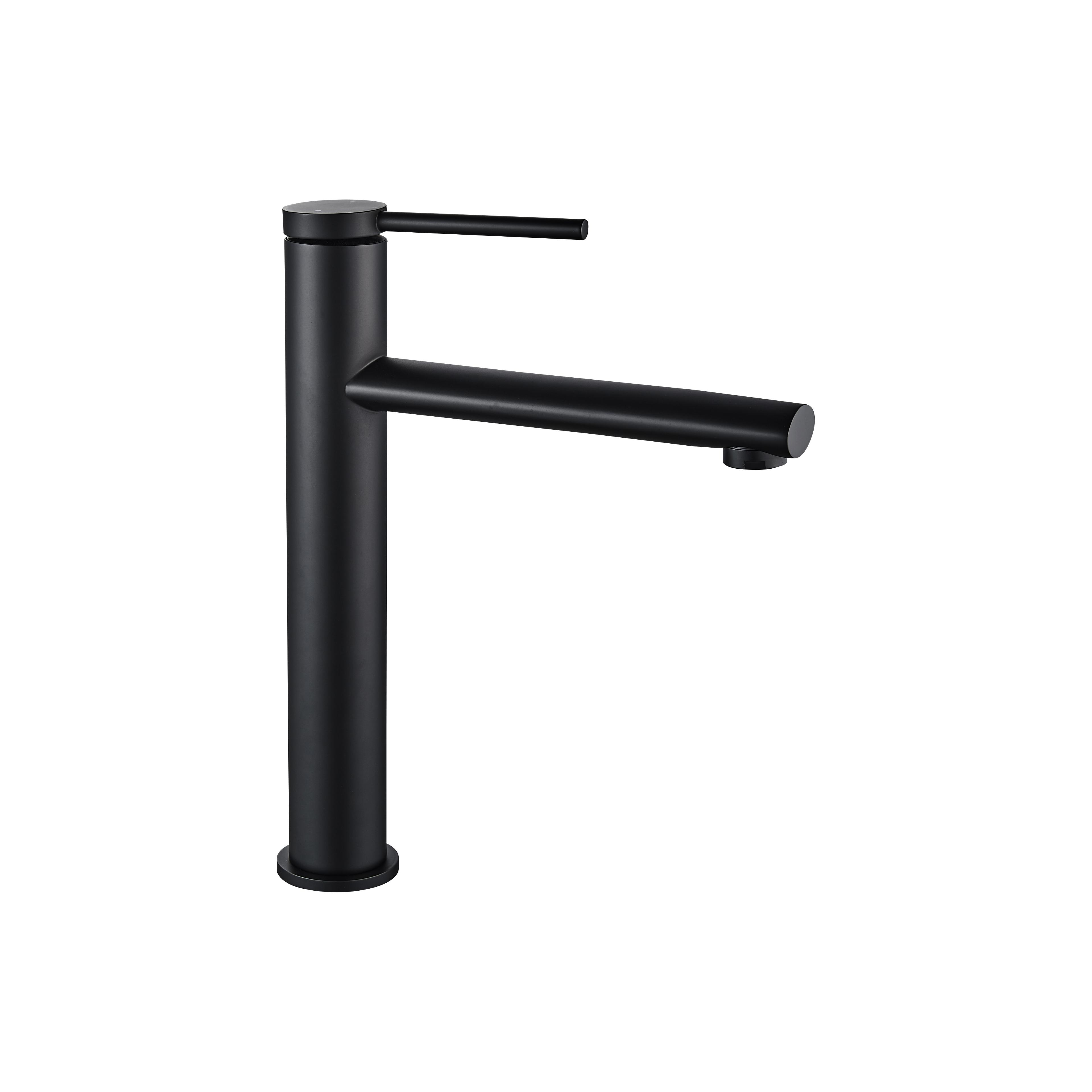 Fürdőszobai csaptelep Rea Oval High Black