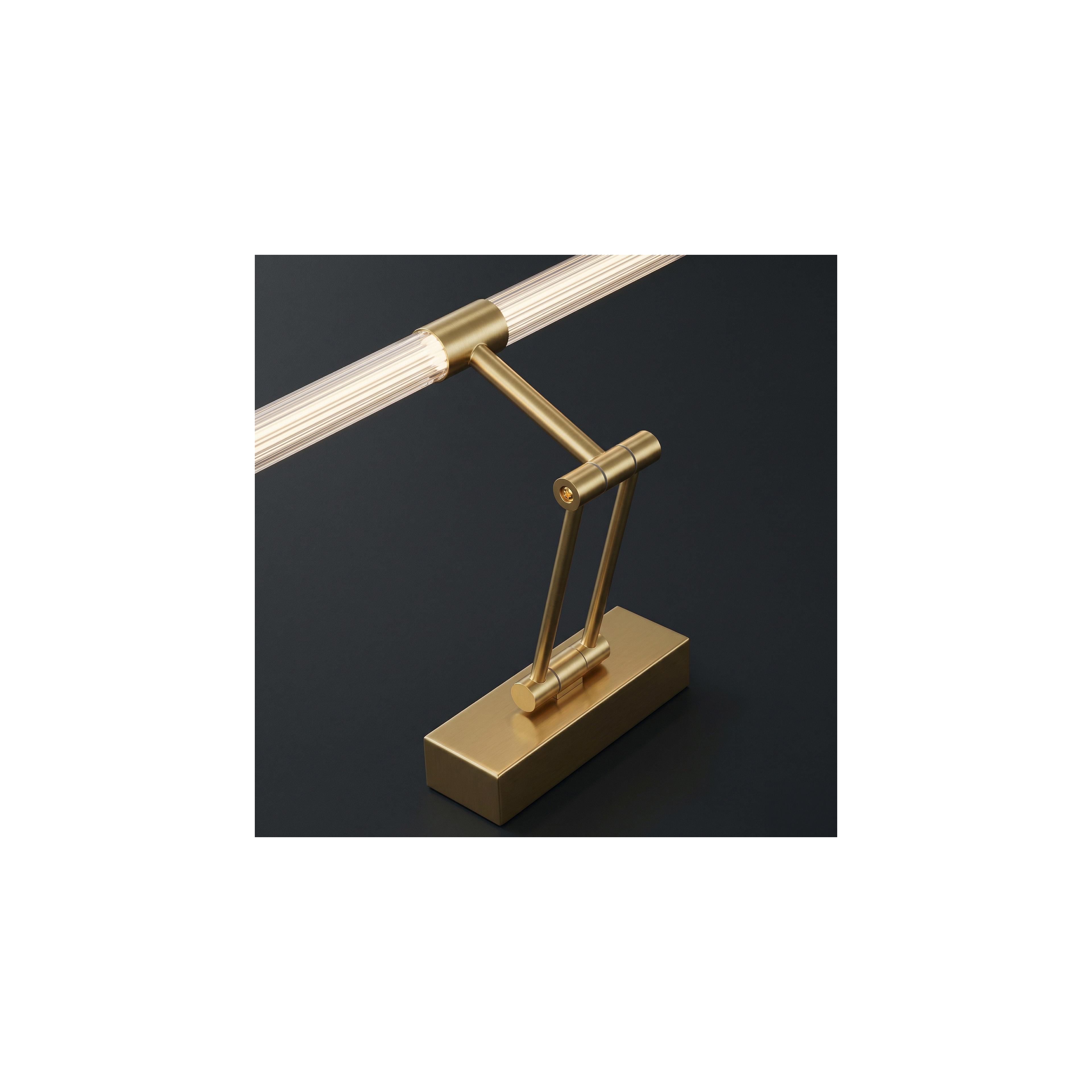 Bad LED-Wandleuchte APP1900-1W 60cm BRUSH GOLD