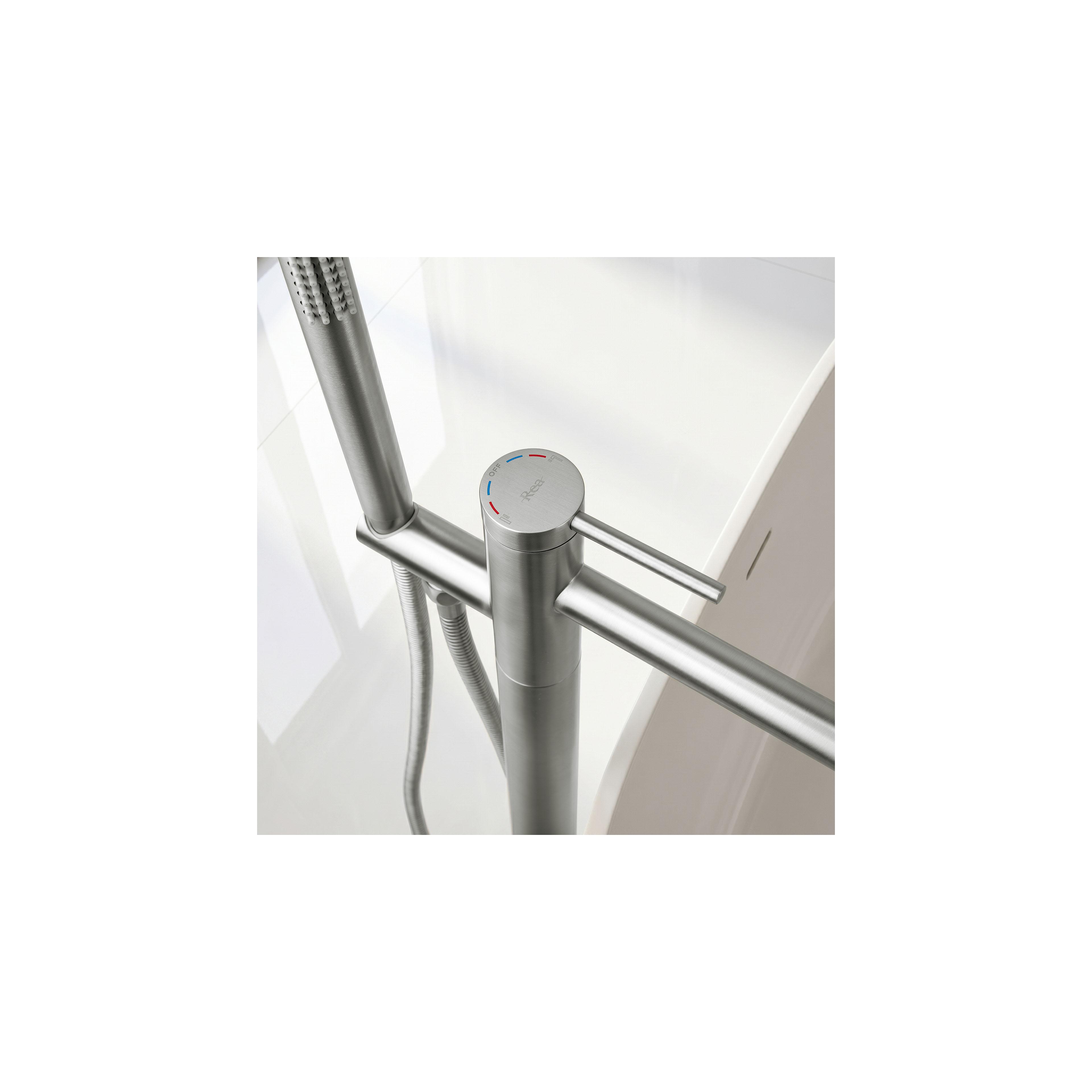 Free-standing faucet Rea Clif Brush Nickel