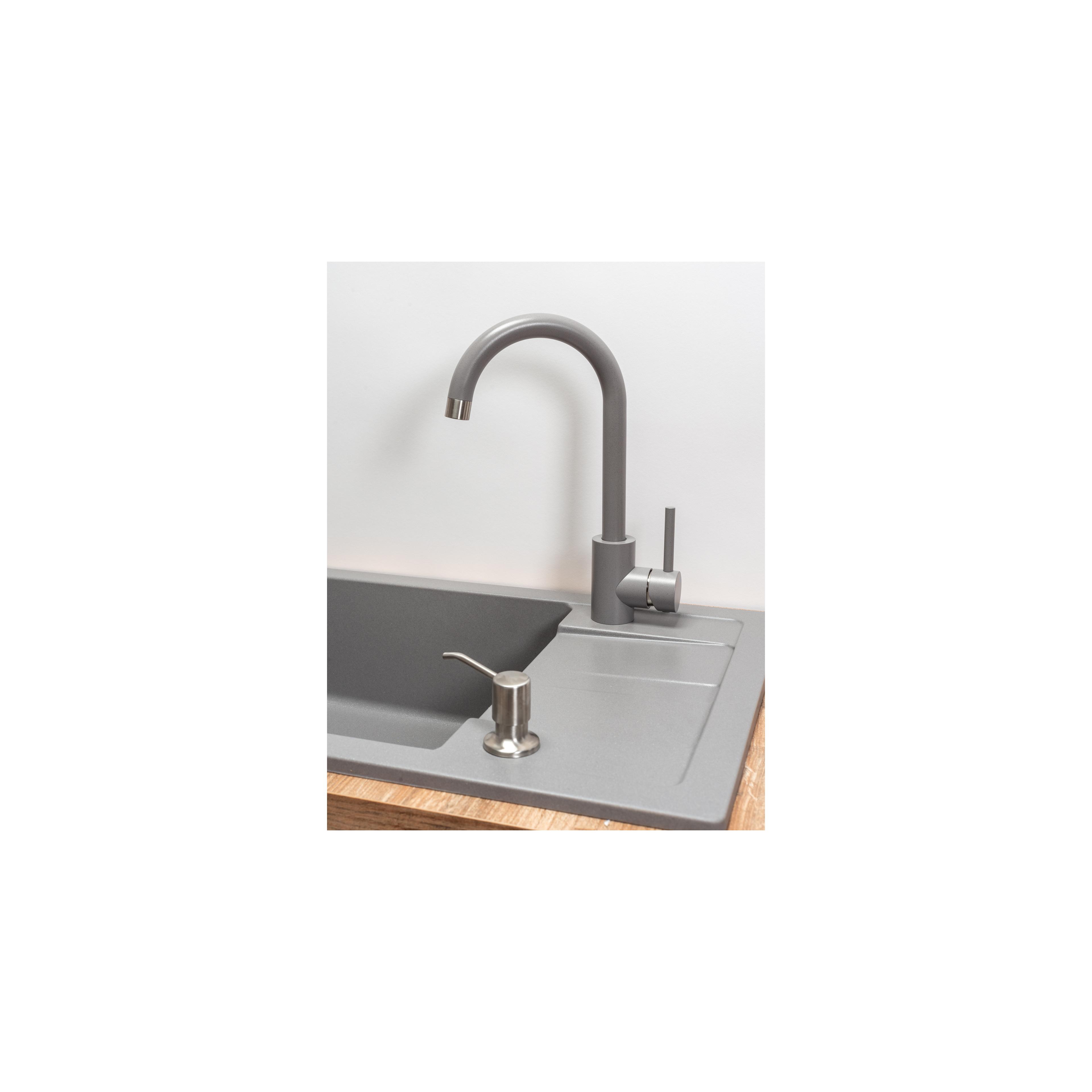 Sinks granit Nils Grey set 5in1