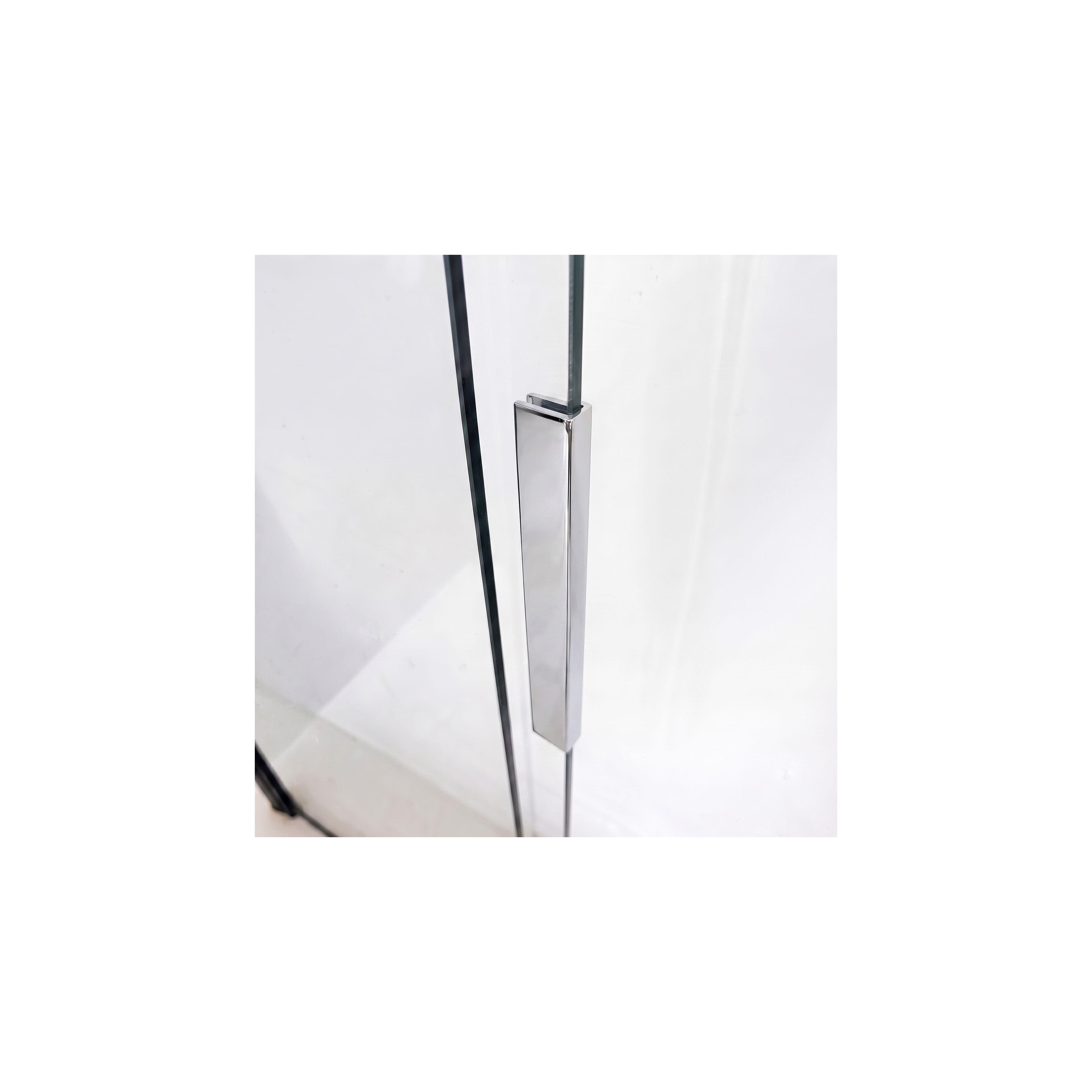 Paravento vasca scorrevole REA Dario Chrome 100