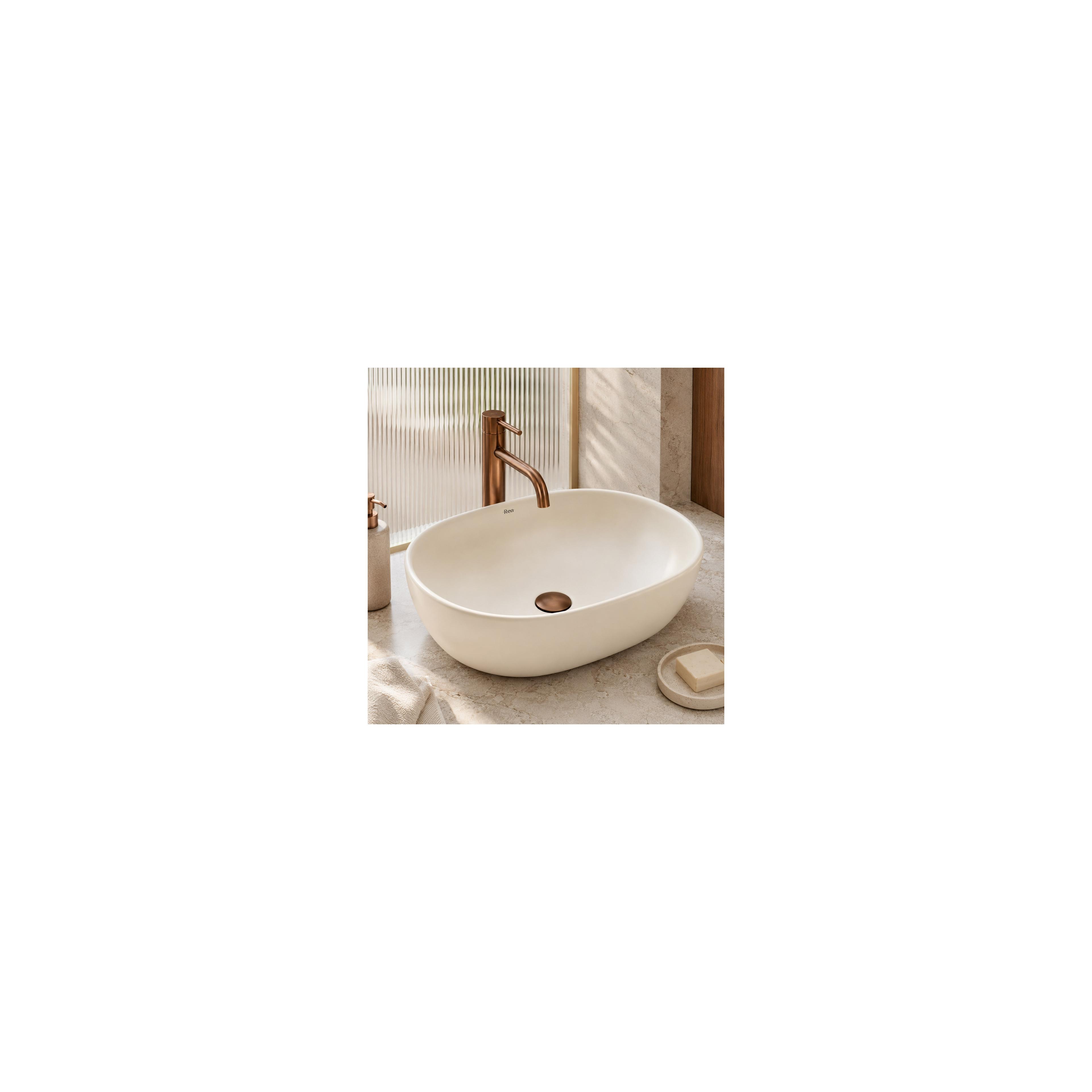Lavabo à Poser Rea Focus Creme
