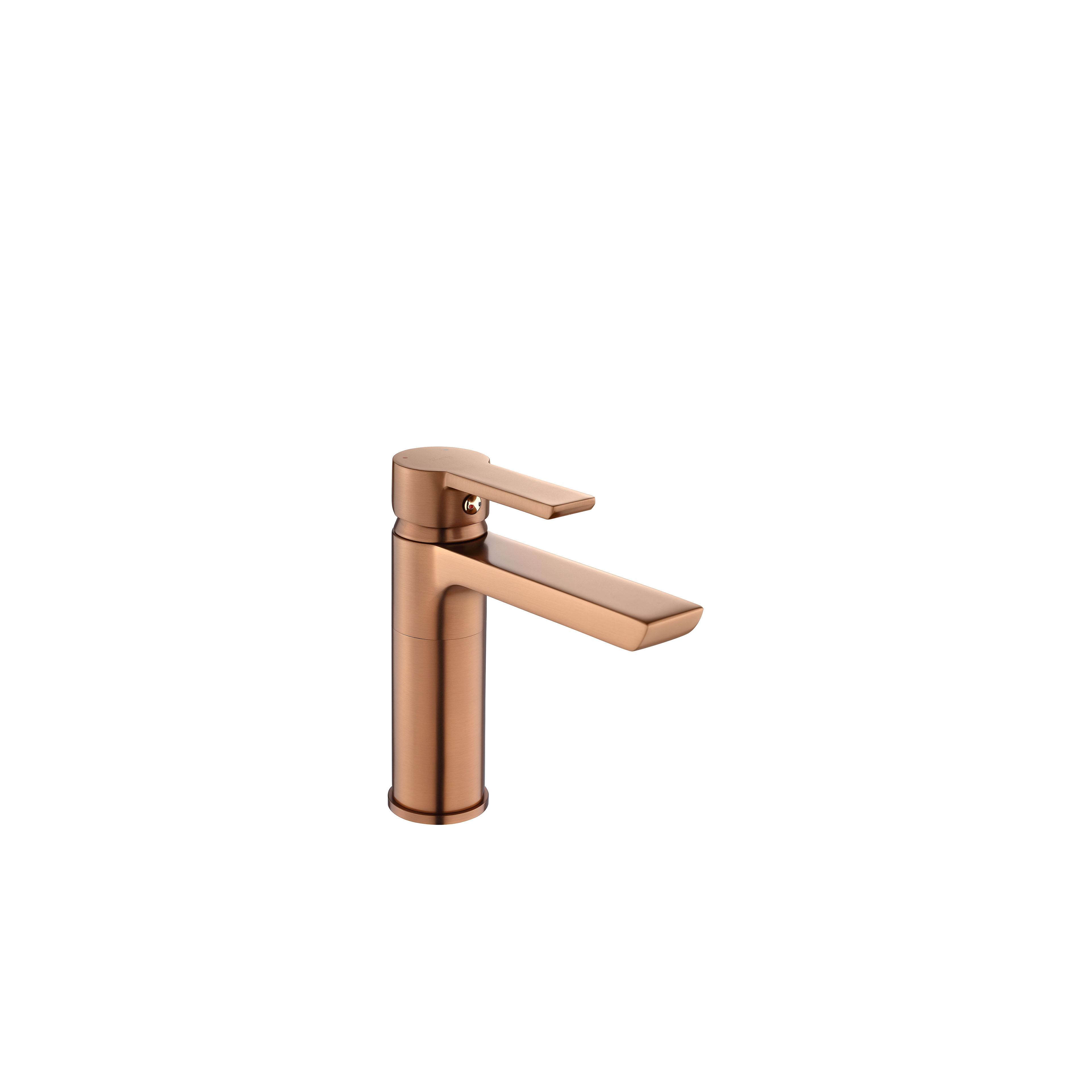 REA ARGUS COPPER BRUSH LOW slavina za umivaonik
