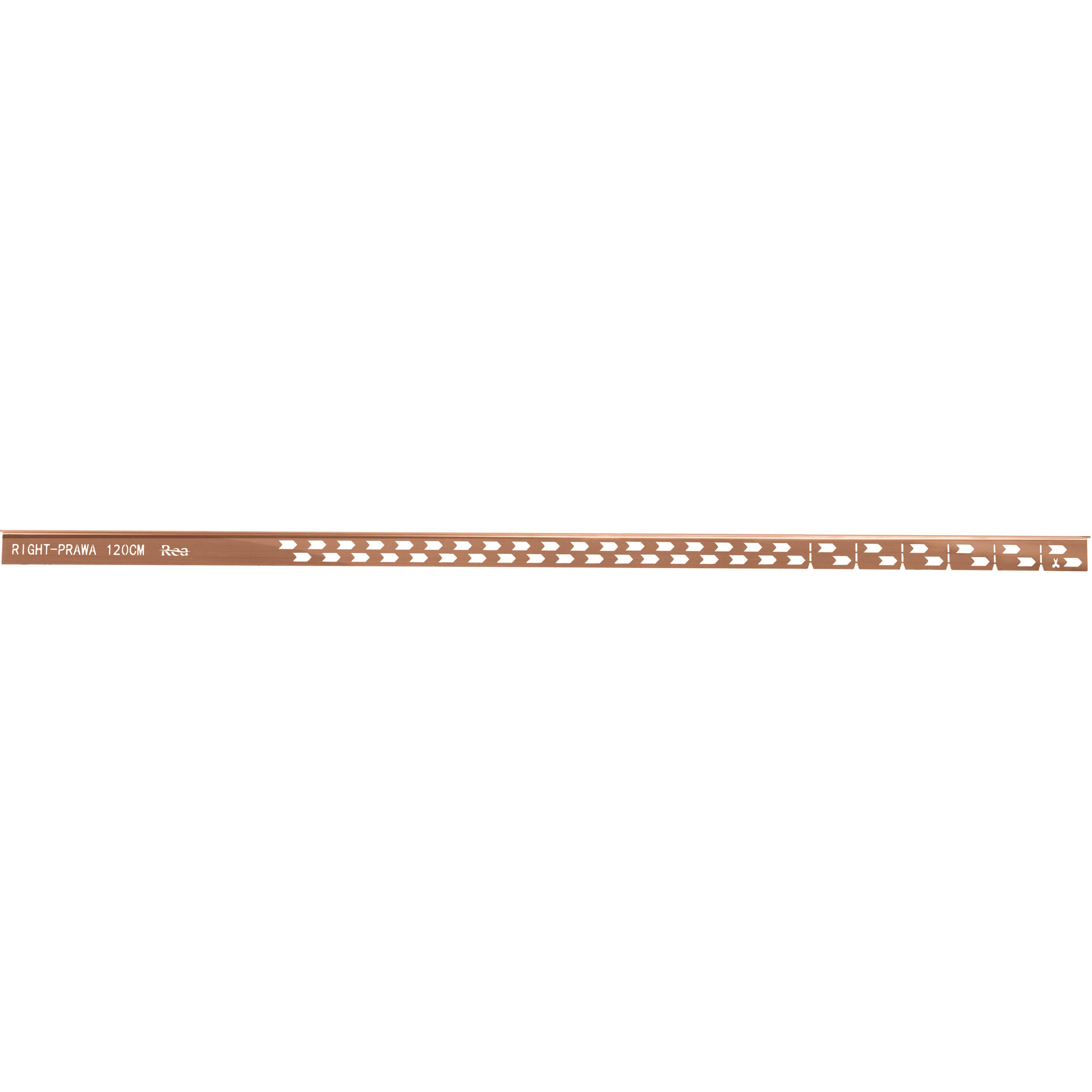 Profil de panta cadita de dus 120cm Brush Copper