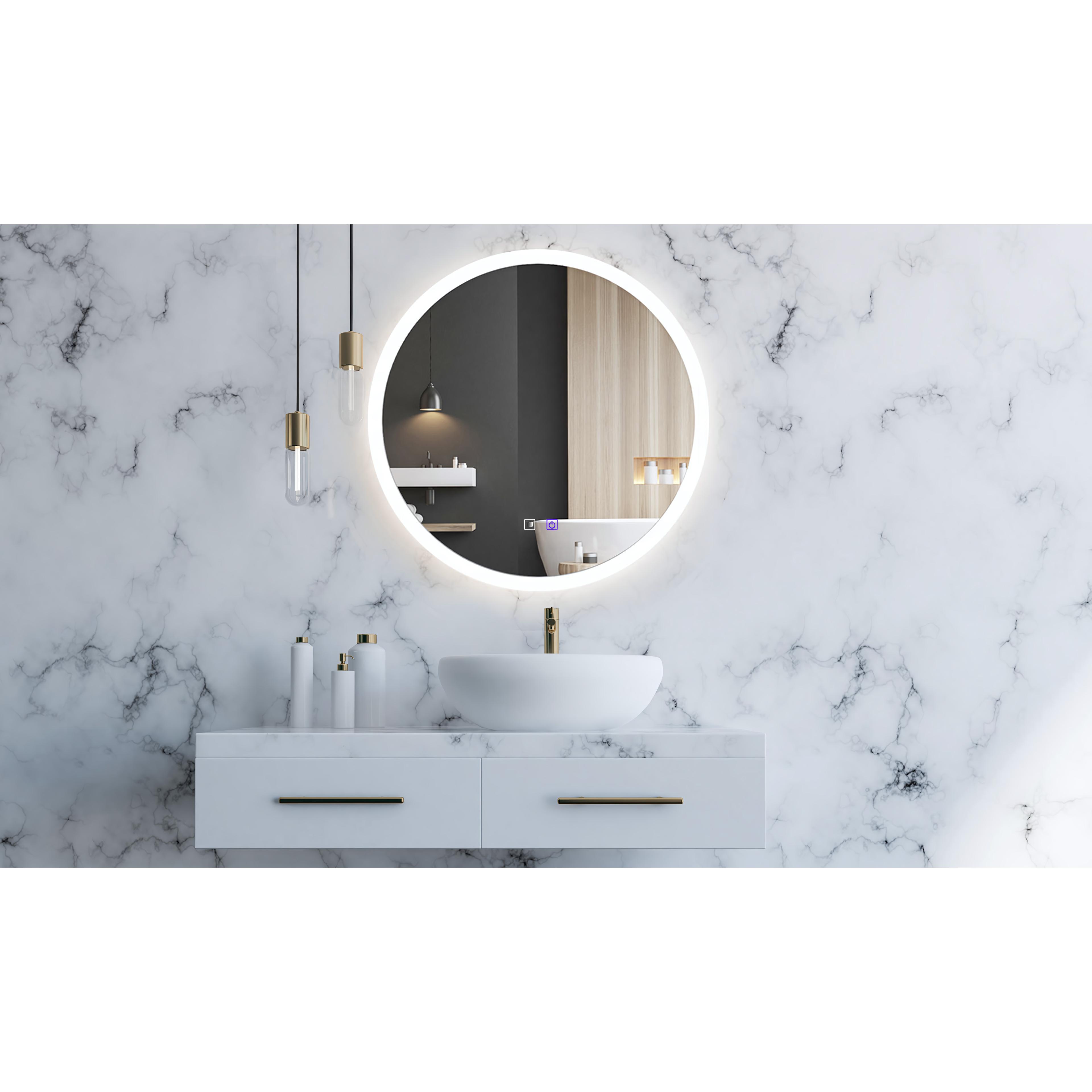 Miroir LED 60cm H108