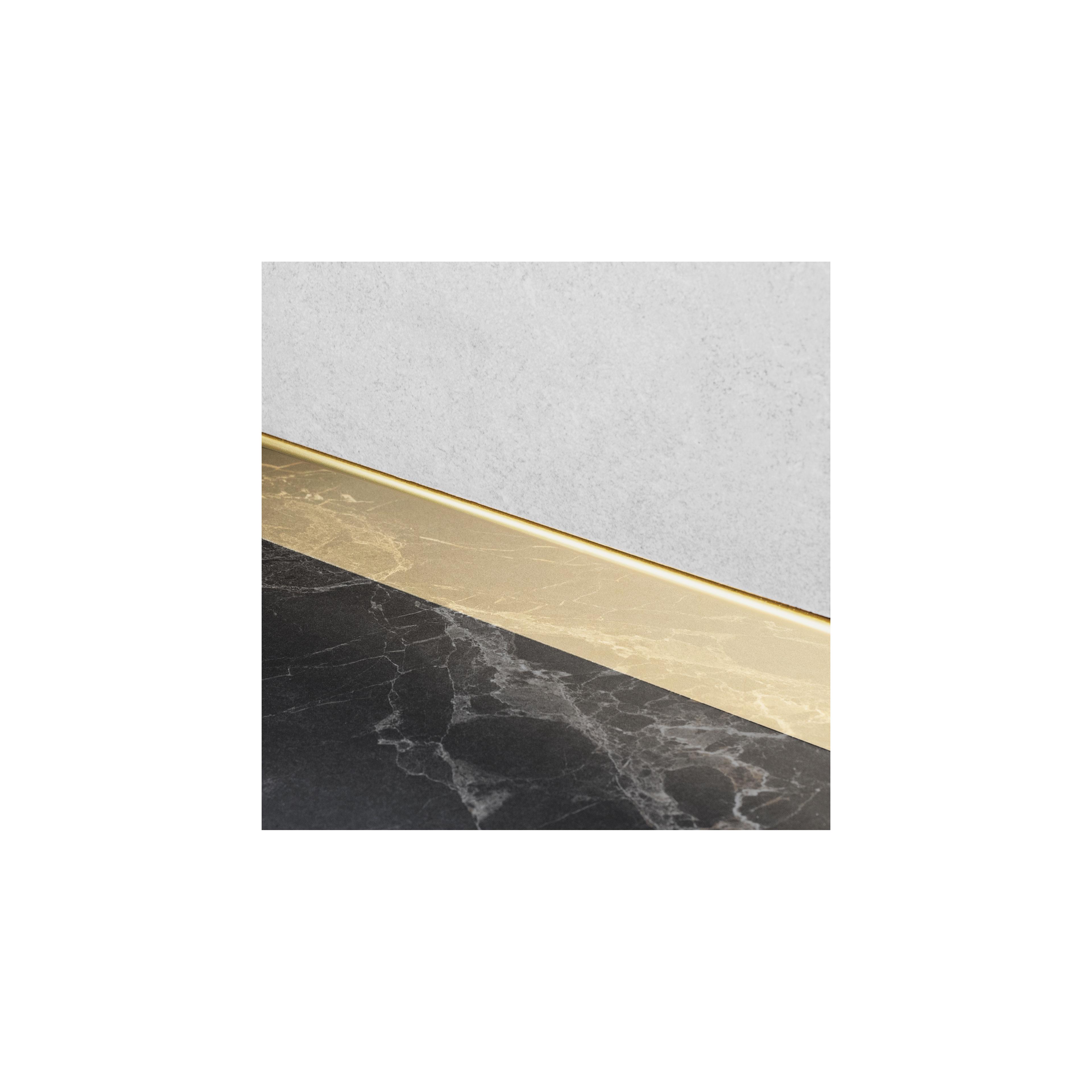 Listwa Brodzikowa Czołowa 130cm Złota