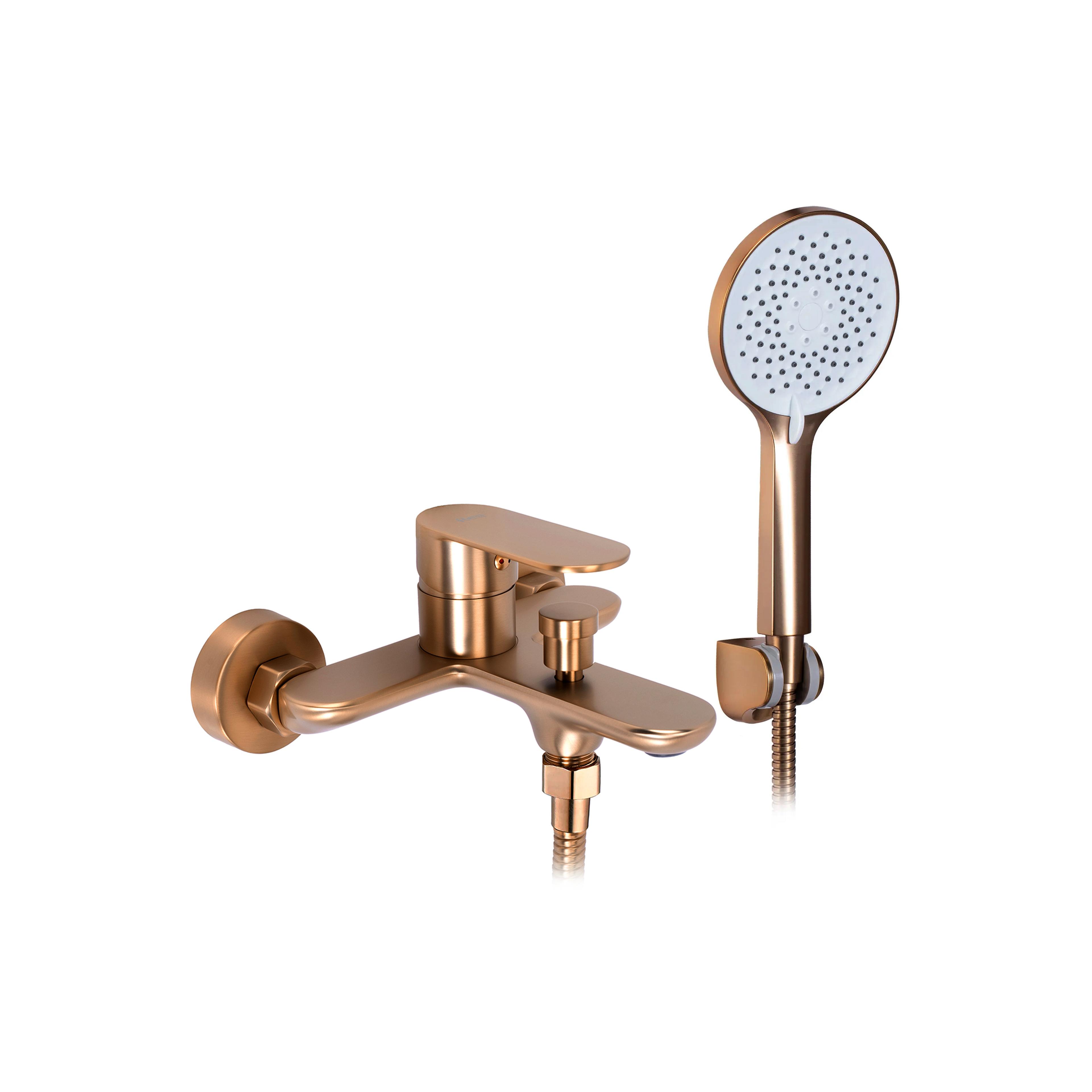 Bath faucet REA DROP Brush Copper