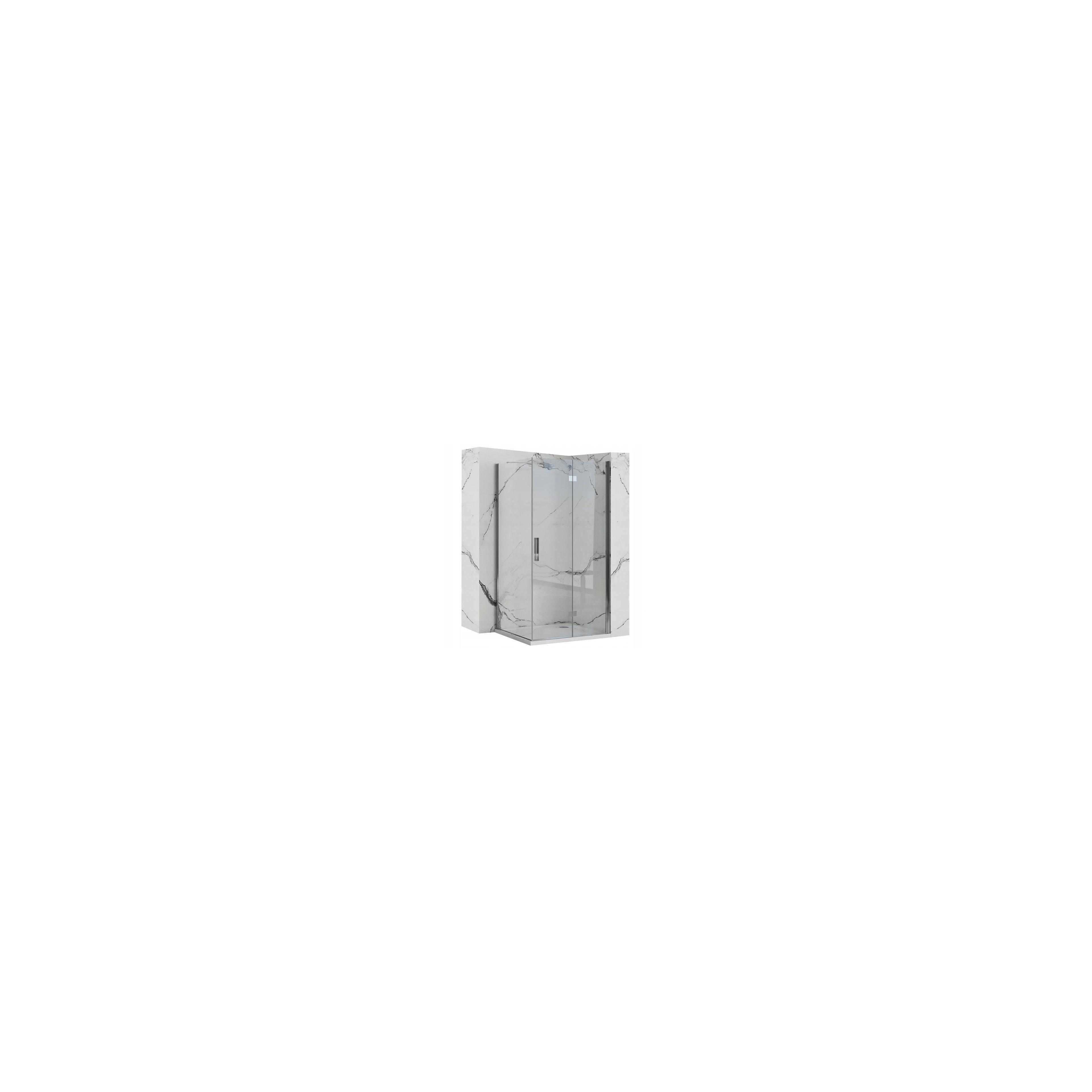 Cabina de ducha Rea Molier Chrom 100x80