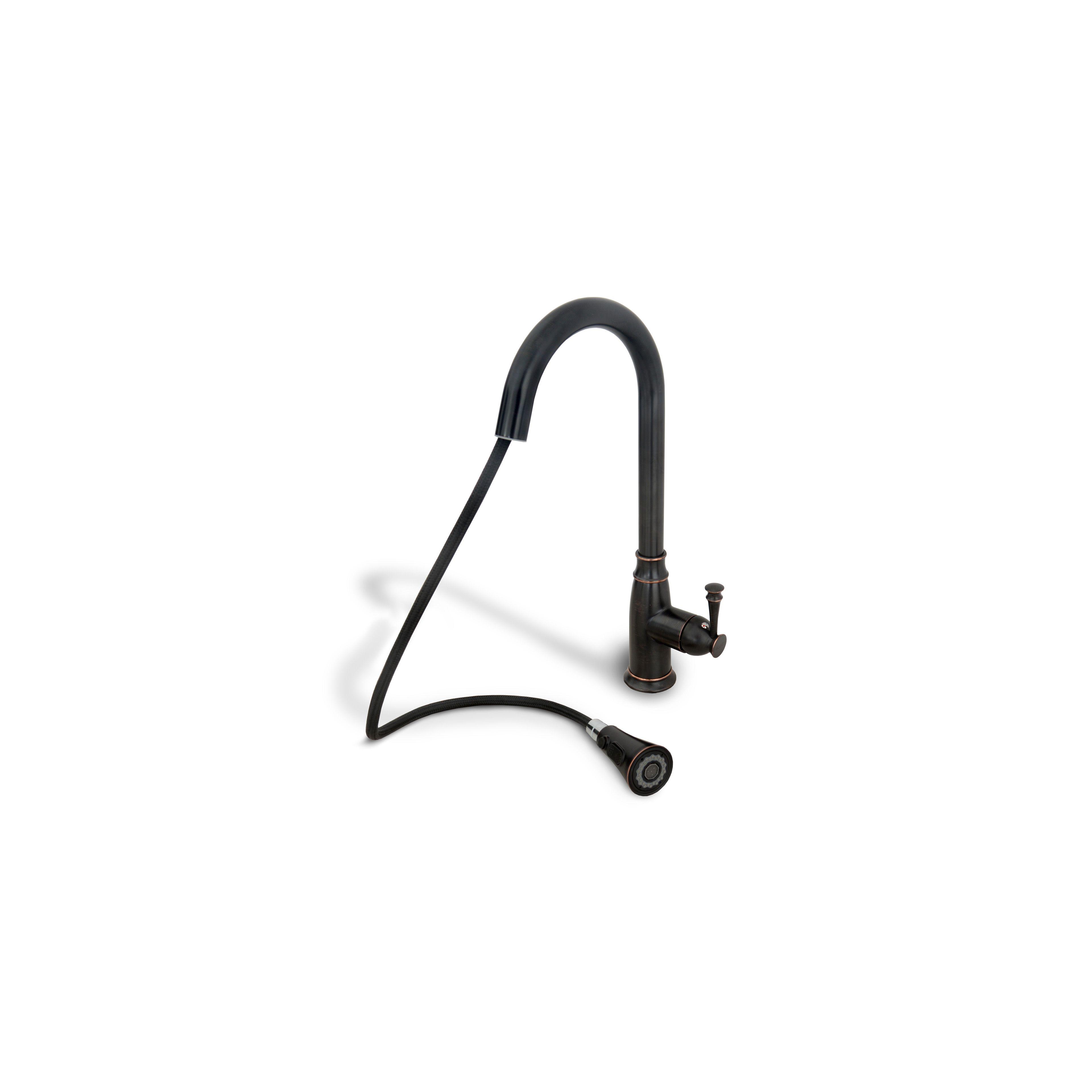 Смесител за кухня  Rea Deco Old Black High