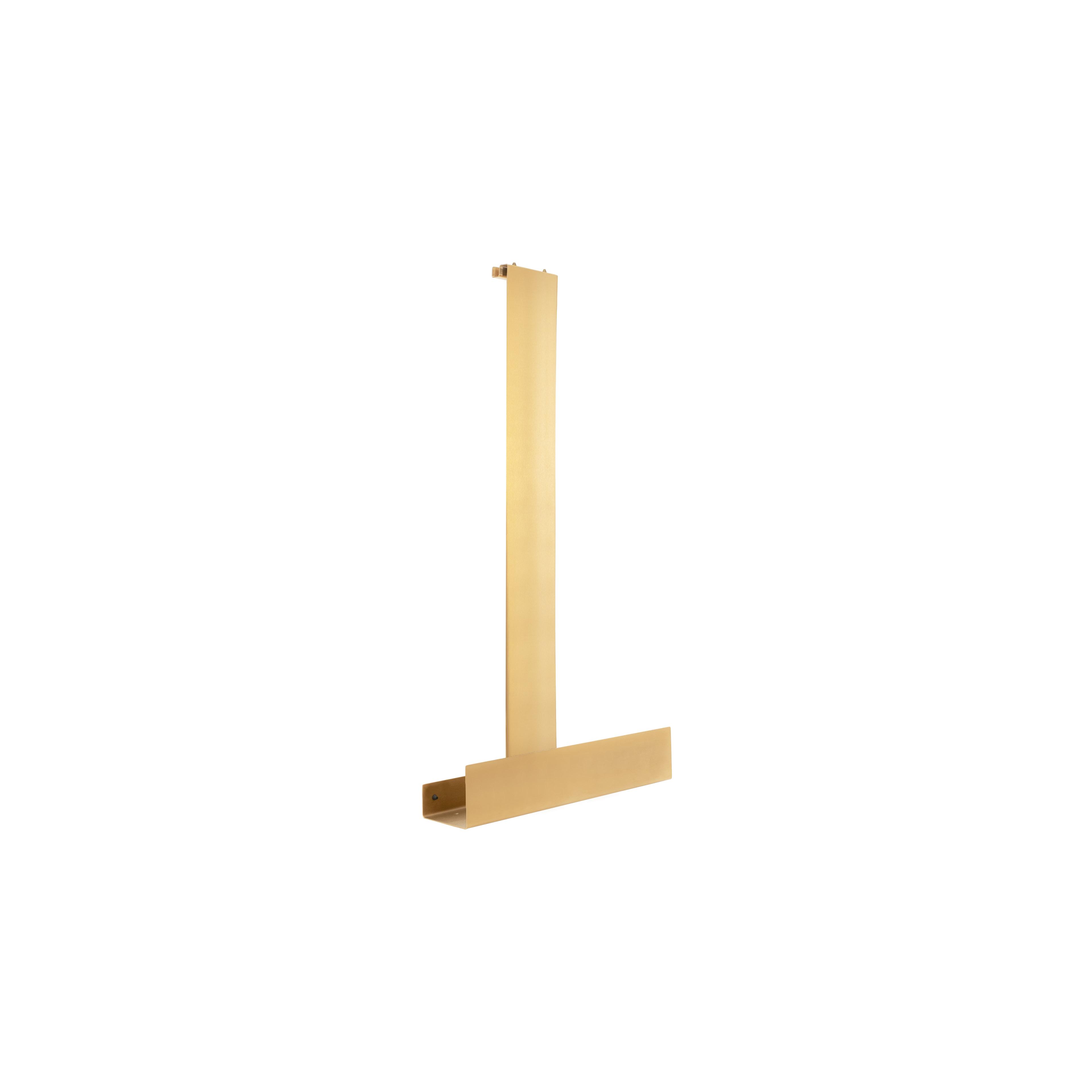 Polica TORI Gold brushed