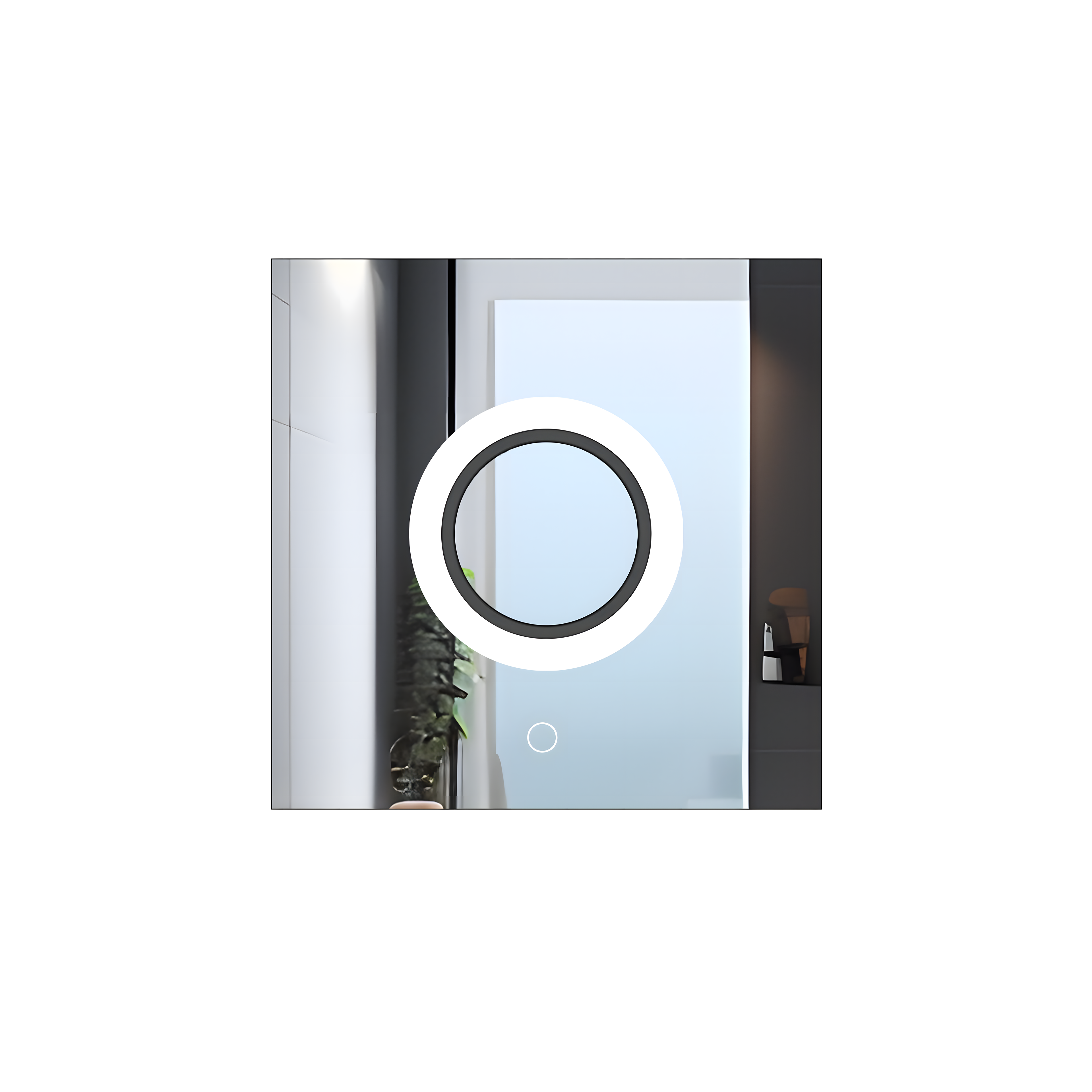 LED sienas spogulis LED 60x60 YH-BL-12