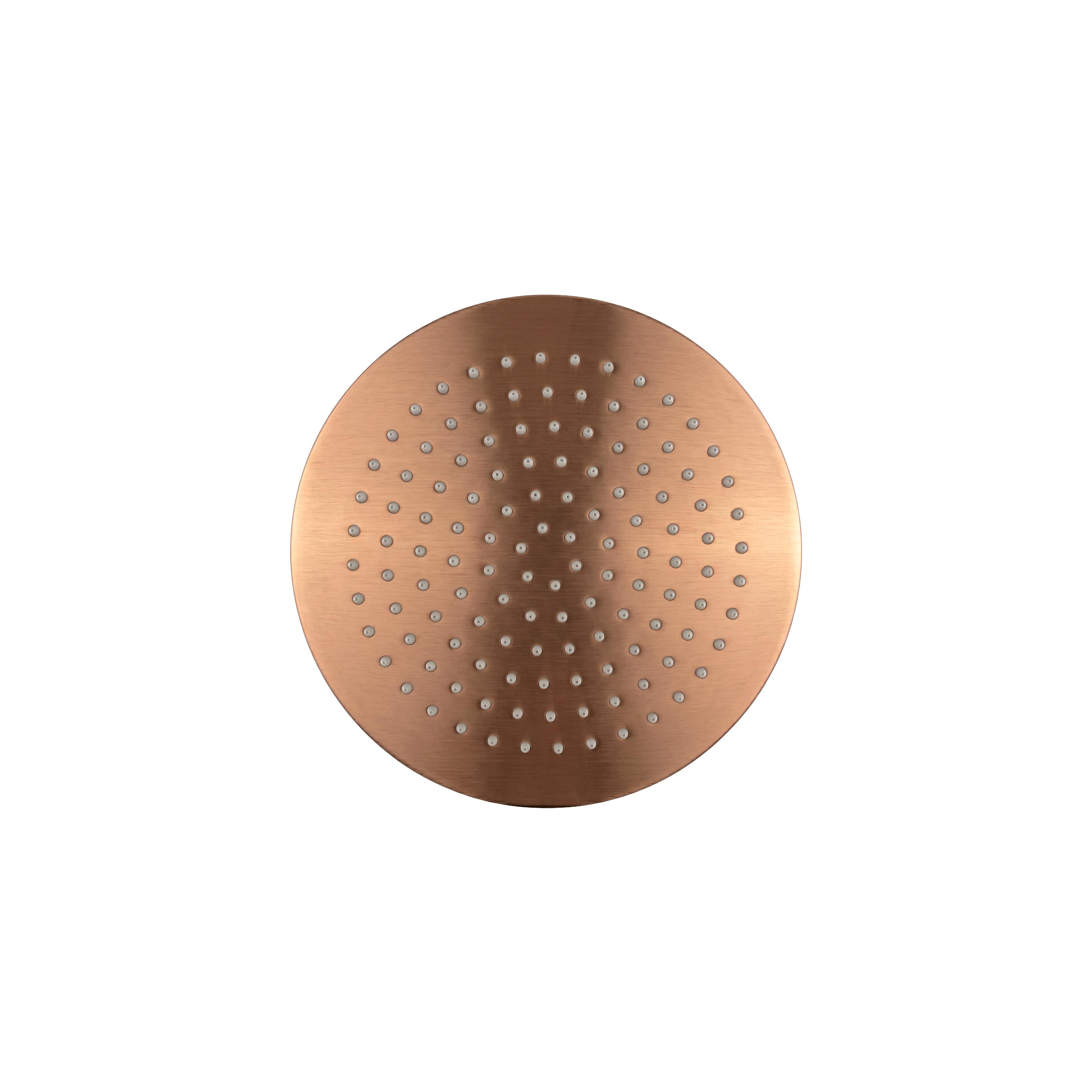 Runde Regendusche REA JS-P014BRG 25cm Brush Copper