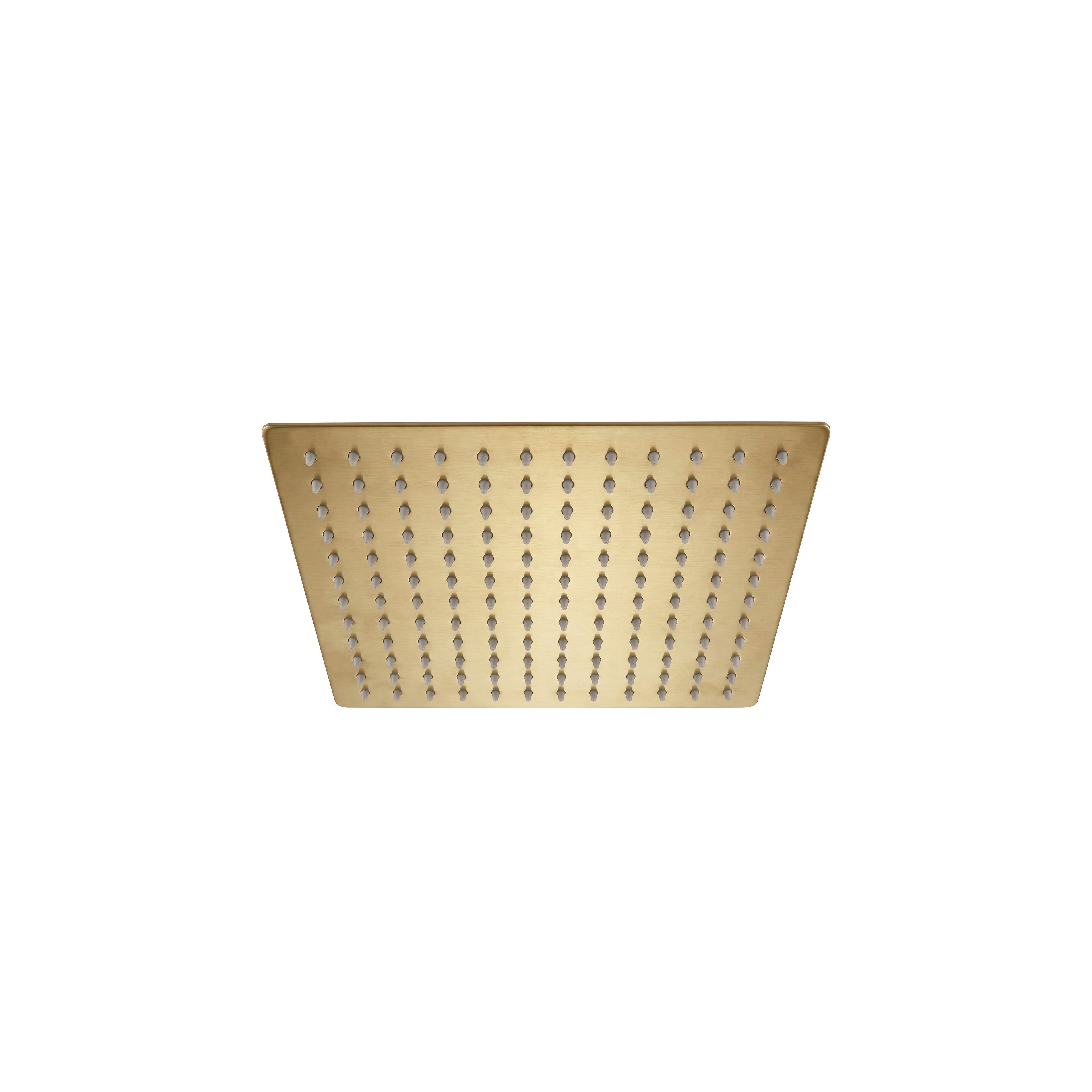 Fyrkantigt takduschhuvud REA JS-P015BG 30cm Brush Gold