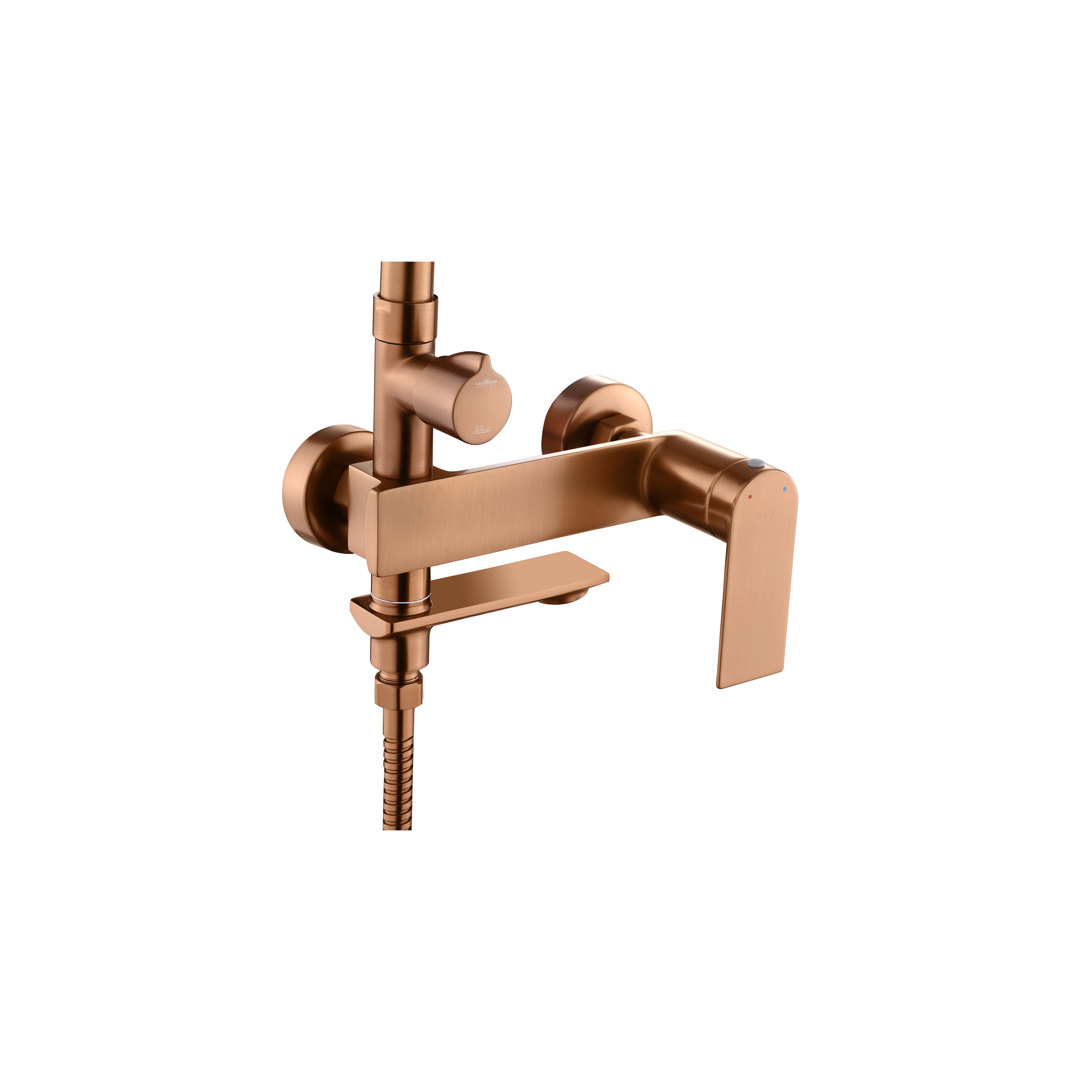 Shower set REA STORM COPPER BRUSH