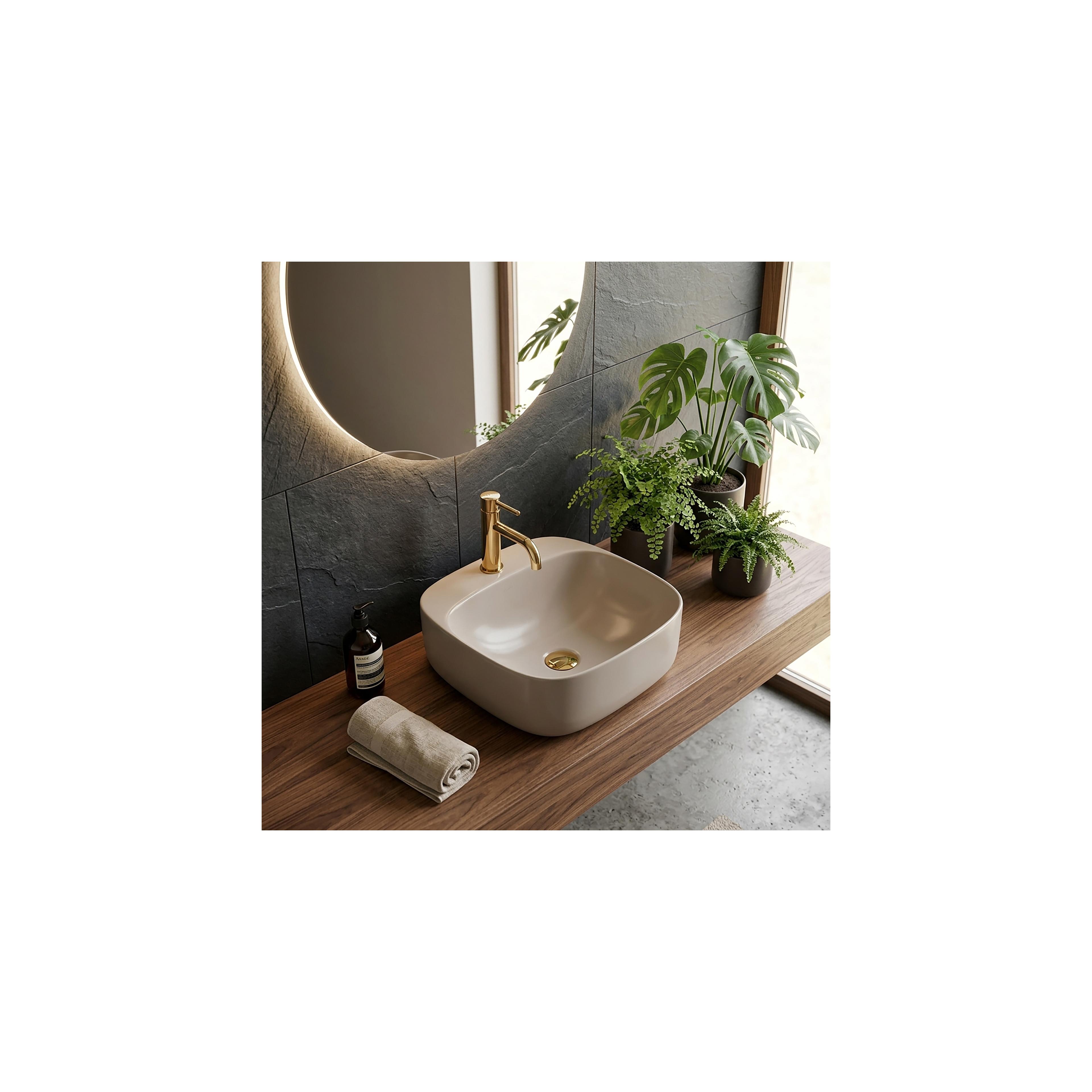 Countertop Basin Rea Luiza 42 Grey MAT